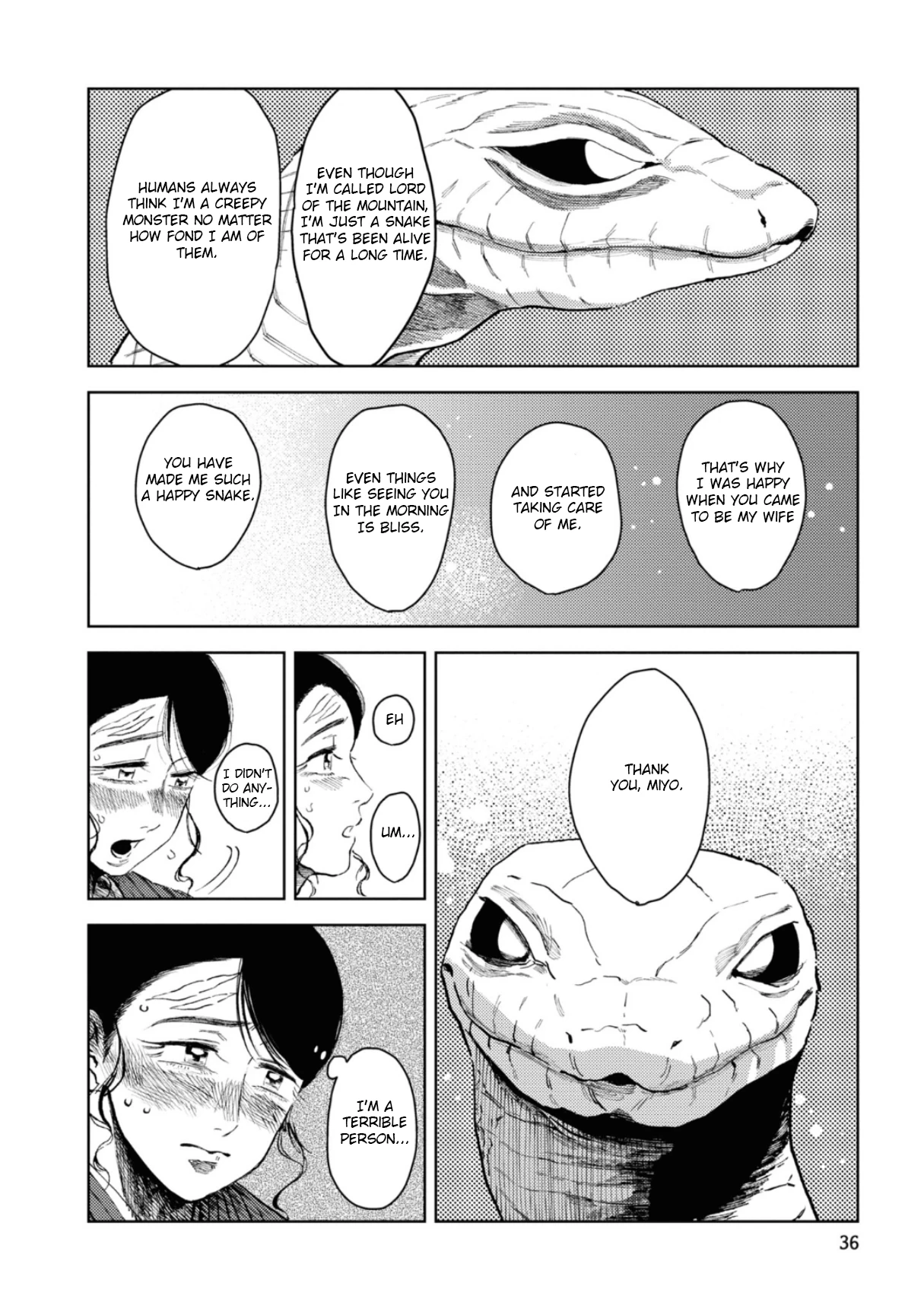 大蛇に嫁いだ娘1 (The Great Snake's Bride) Volume 1 porn comic picture 37