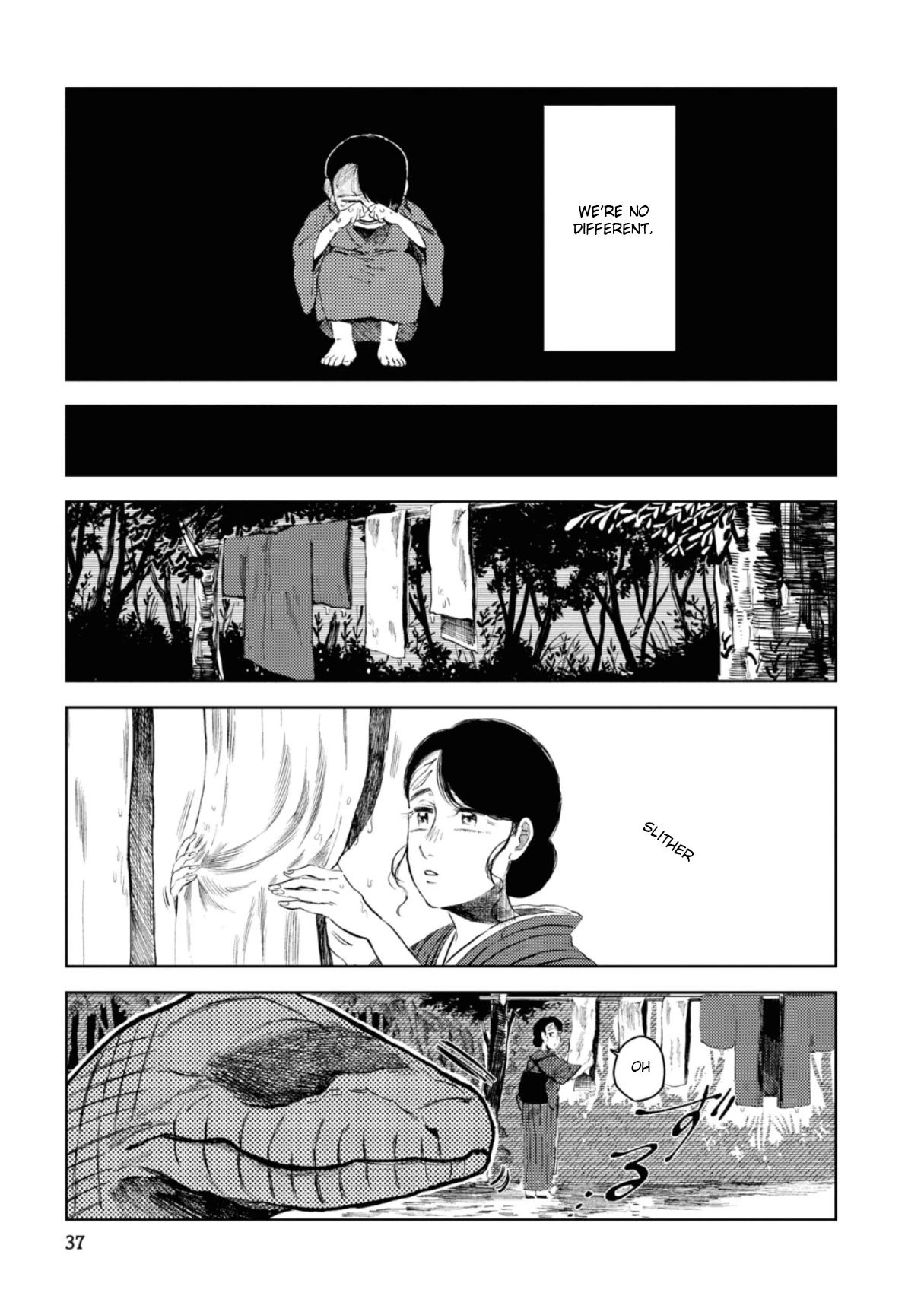 大蛇に嫁いだ娘1 (The Great Snake's Bride) Volume 1 porn comic picture 38