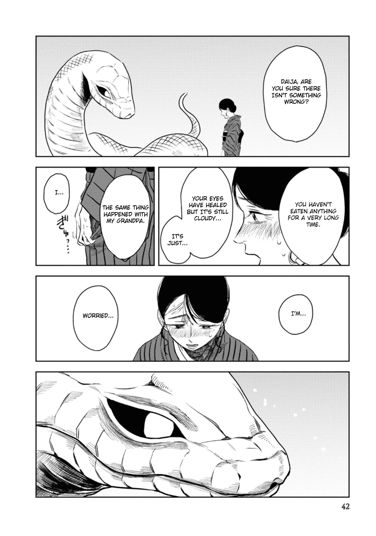 大蛇に嫁いだ娘1 (The Great Snake's Bride) Volume 1 porn comic picture 43