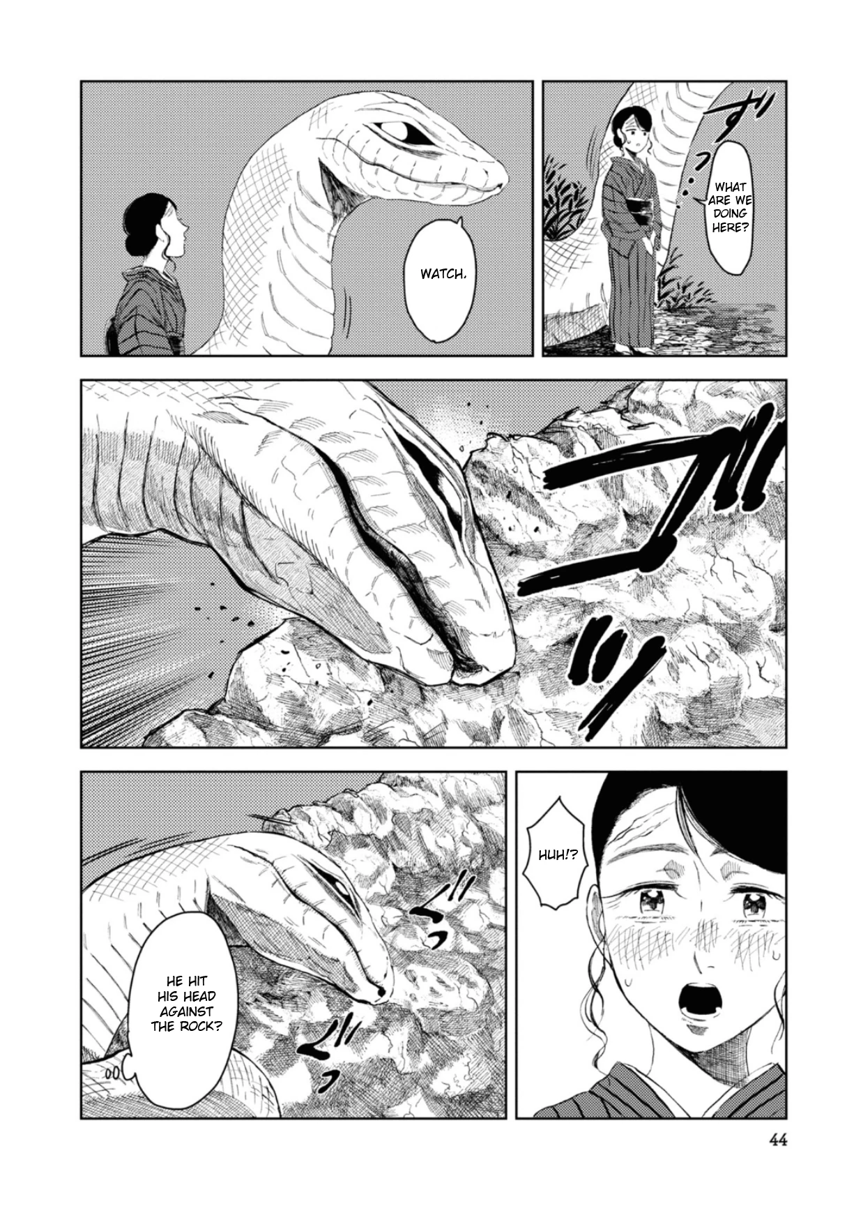 大蛇に嫁いだ娘1 (The Great Snake's Bride) Volume 1 porn comic picture 45