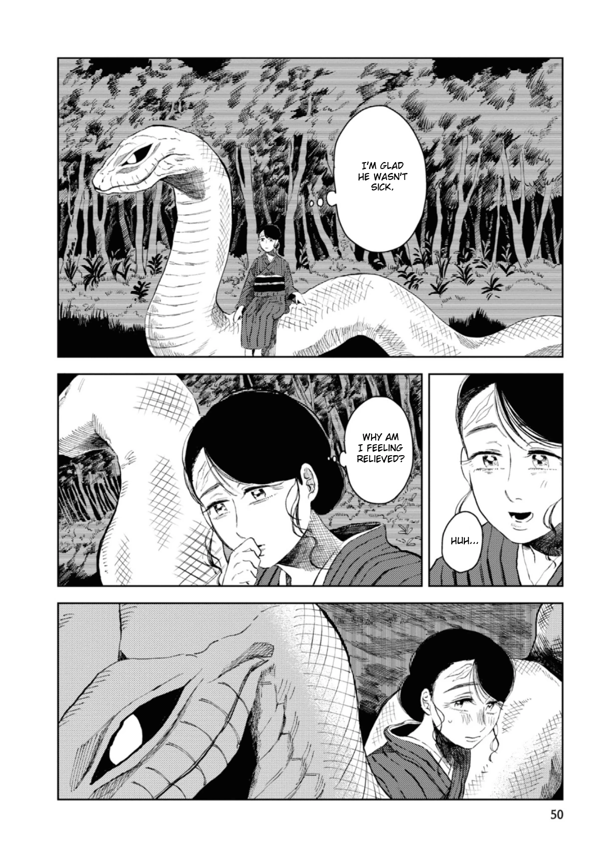 大蛇に嫁いだ娘1 (The Great Snake's Bride) Volume 1 porn comic picture 50