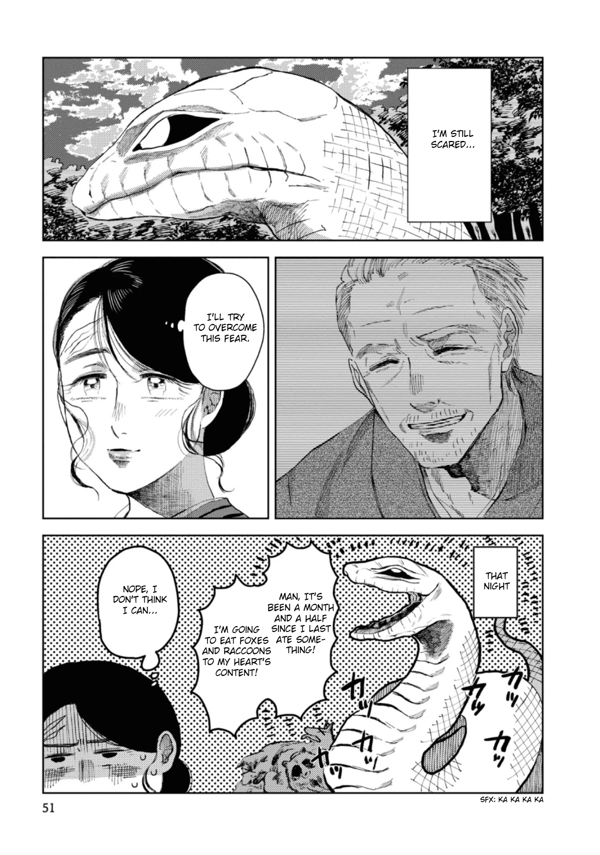 大蛇に嫁いだ娘1 (The Great Snake's Bride) Volume 1 porn comic picture 51