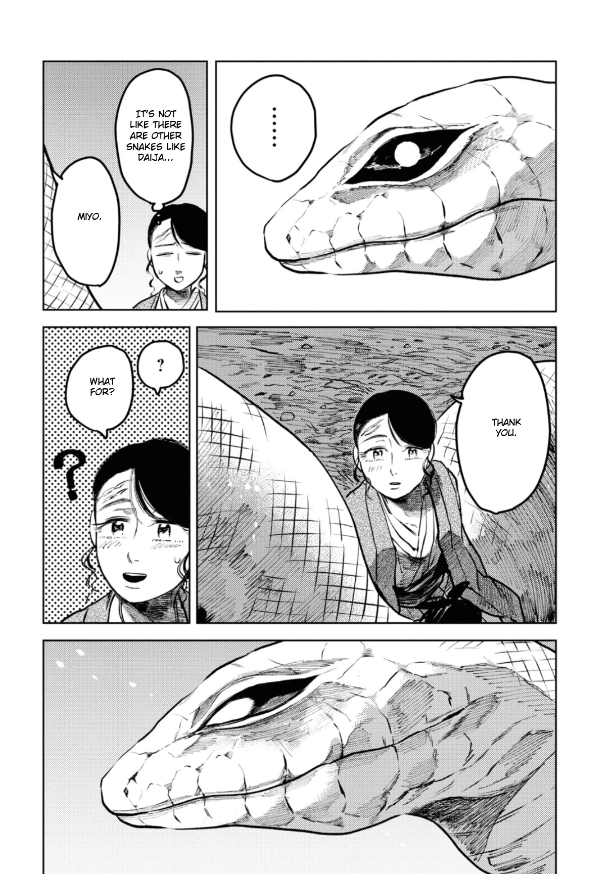 大蛇に嫁いだ娘1 (The Great Snake's Bride) Volume 1 porn comic picture 91
