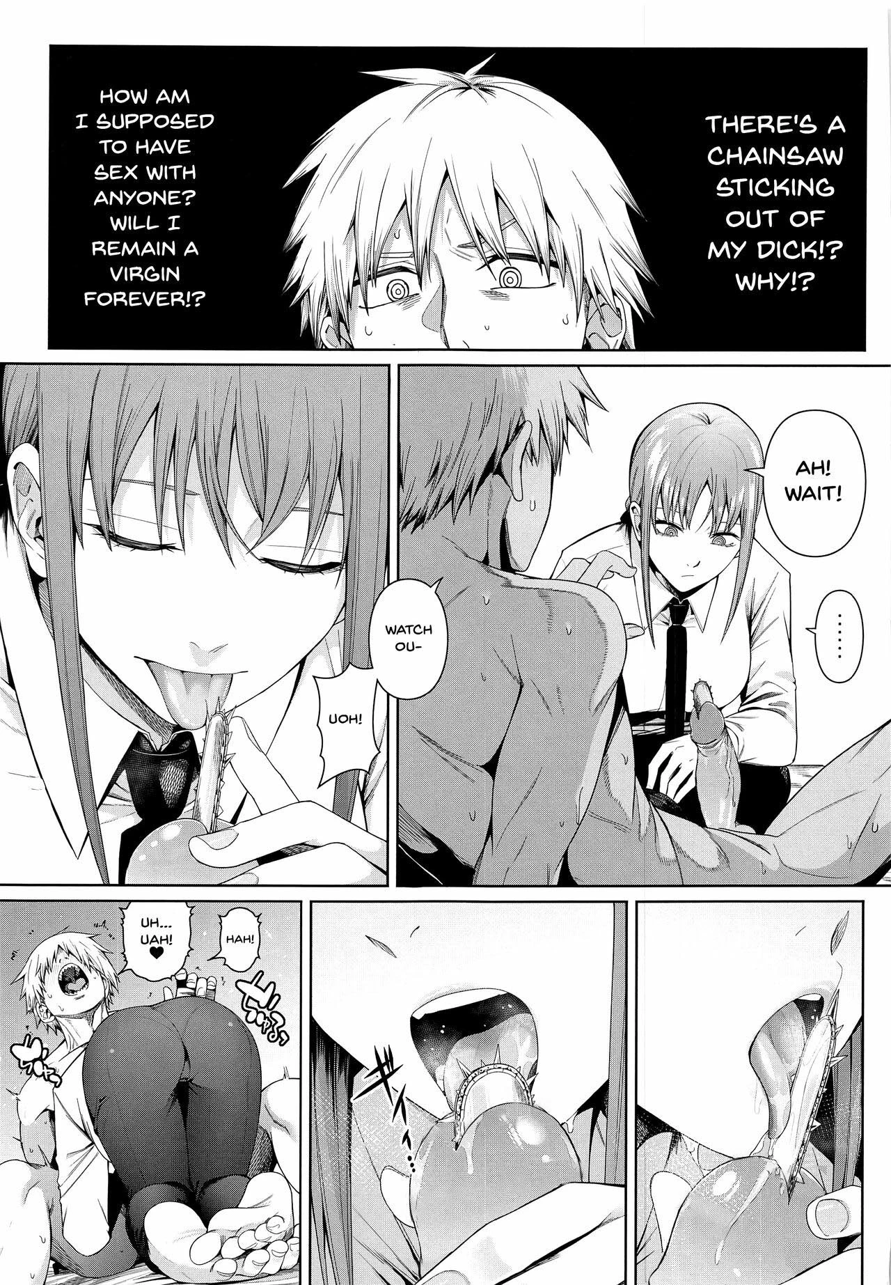 鎖鋸割礼 1 (Chainsaw Circumcision Part 1) porn comic picture 6