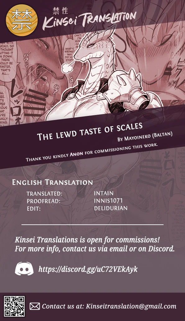 鱗の味は淫らな味 (The Lewd Taste of Scales) porn comic picture 9