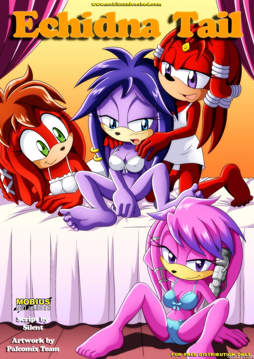Echidna tail porn comic picture 1