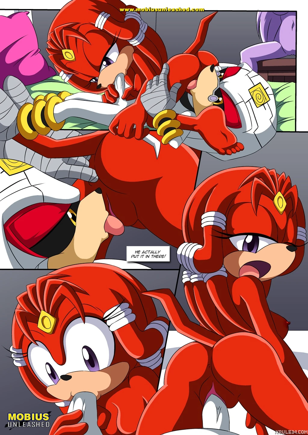 Echidna tail porn comic picture 12