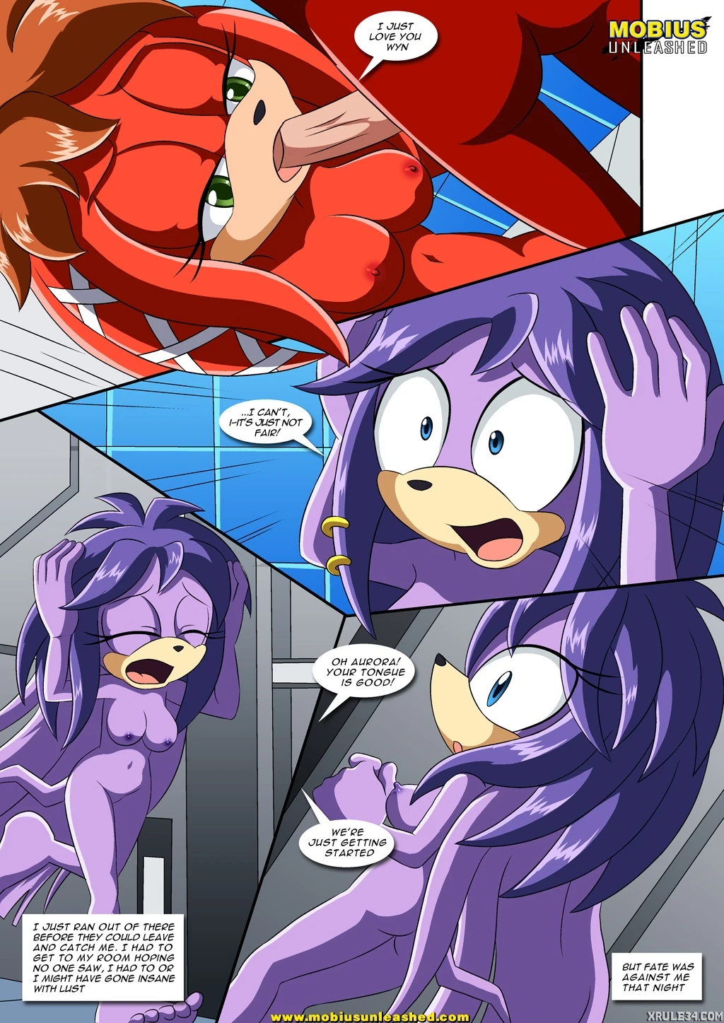 Echidna tail porn comic picture 9