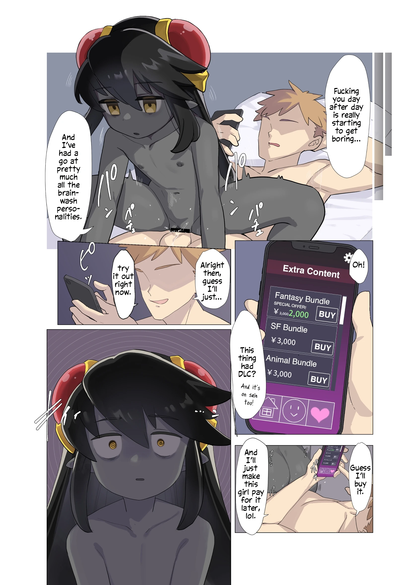 Efa-chan Hypnosis 2 porn comic picture 2