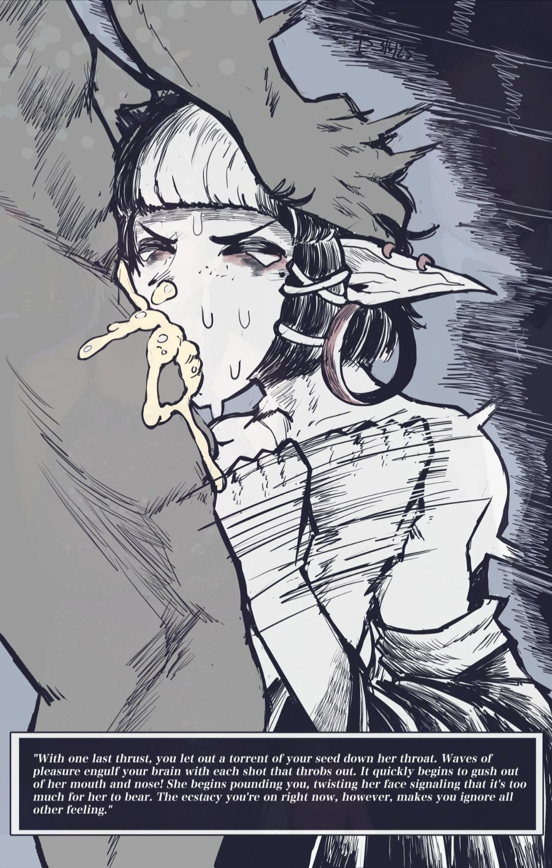 Elf Date porn comic picture 4