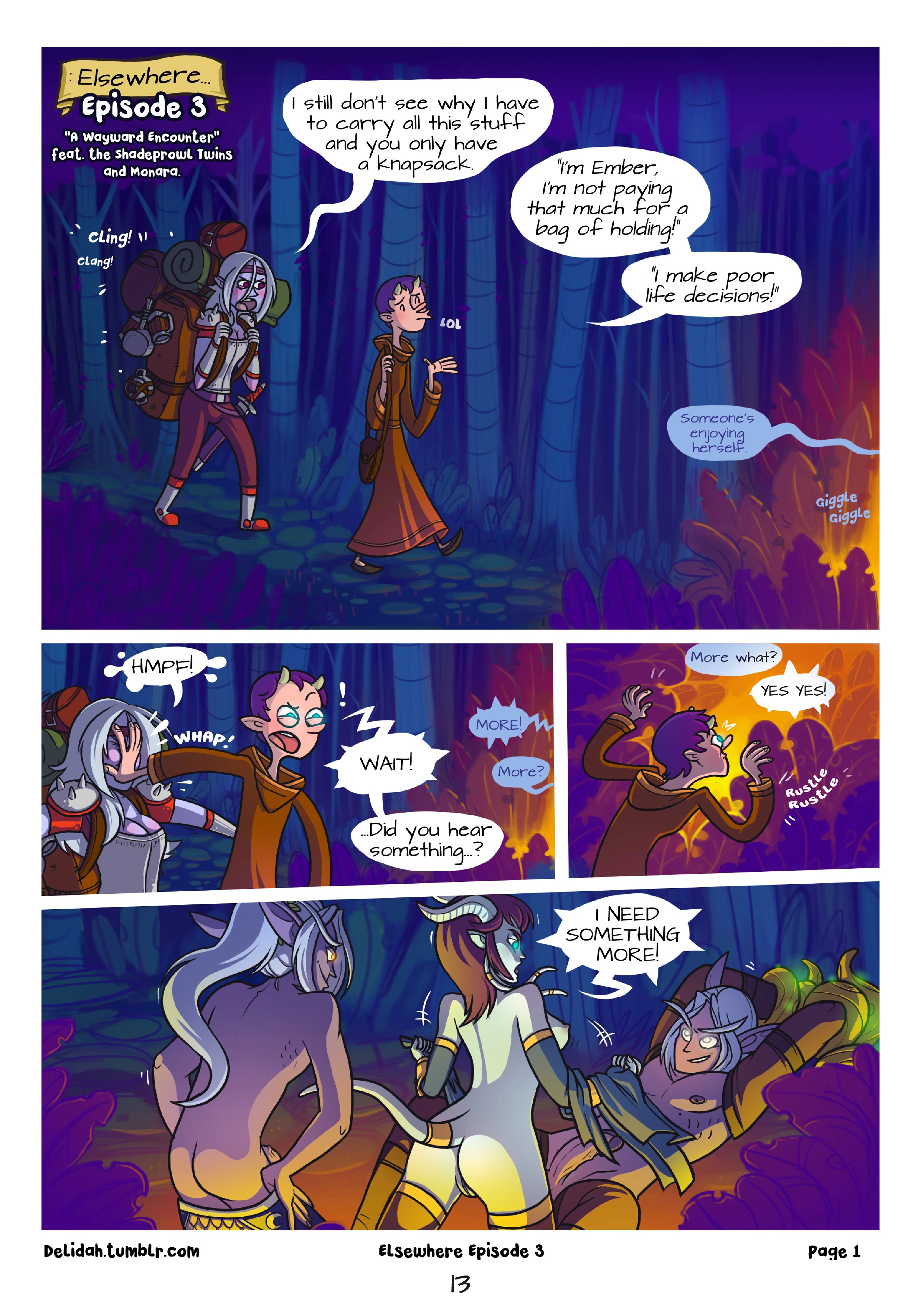Elsewhere Compilation Vol 1 porn comic picture 13