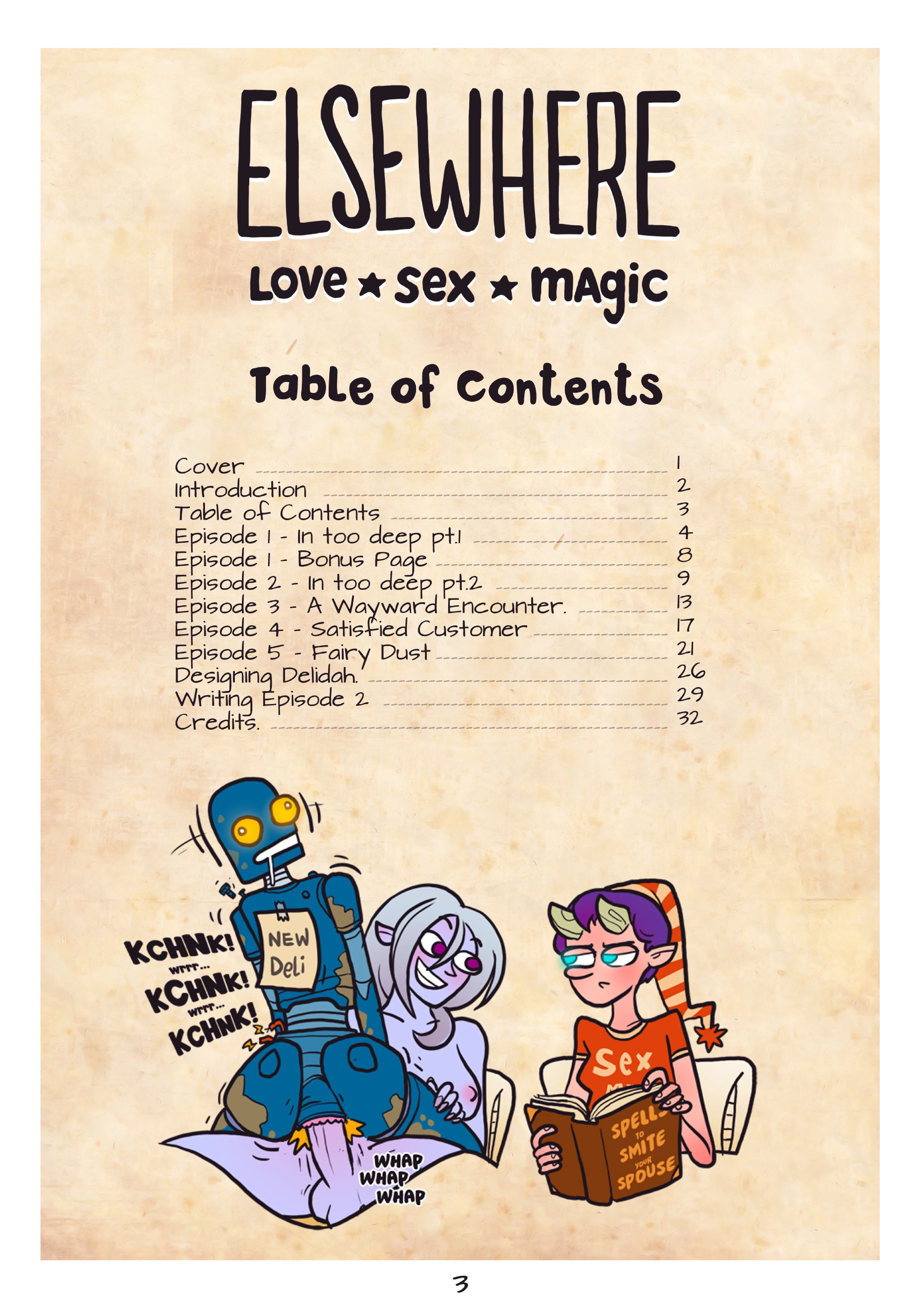 Elsewhere Compilation Vol 1 porn comic picture 3