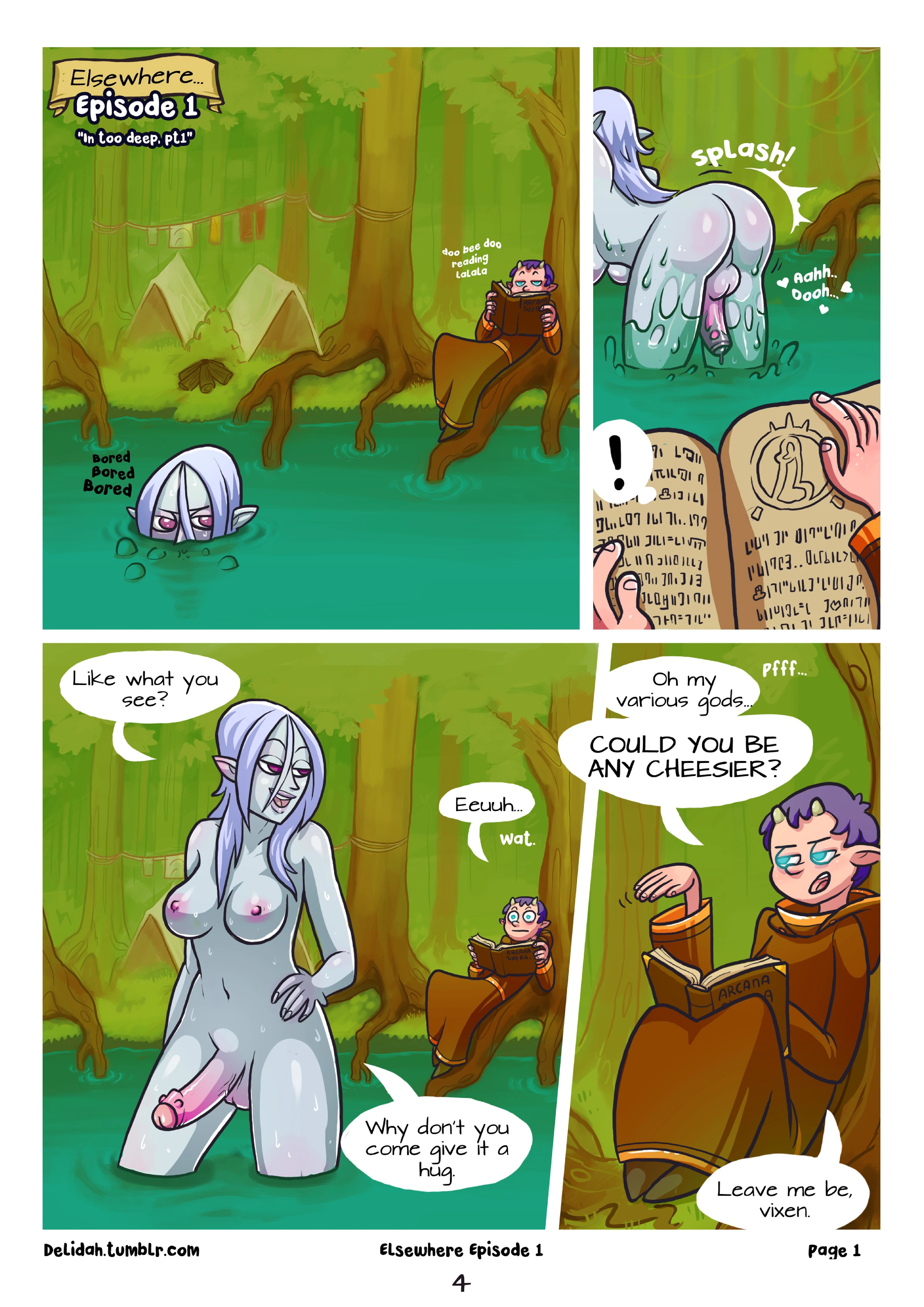 Elsewhere Compilation Vol 1 porn comic picture 4
