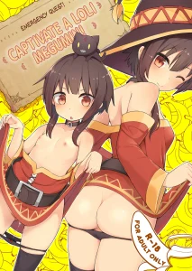 Emergency Quest! Captivate a Lole Megumin! porn comic picture 1