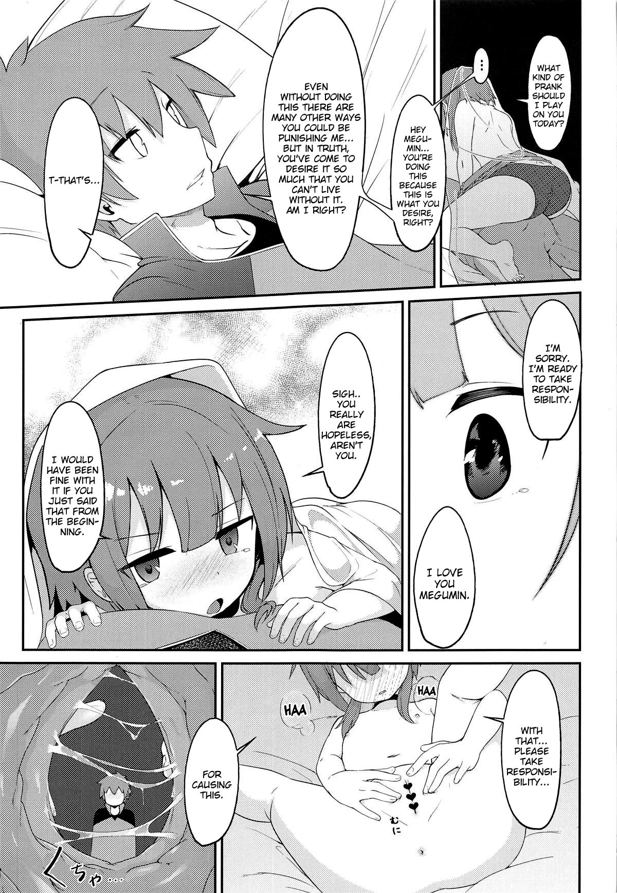 Emergency Quest! Captivate a Lole Megumin! porn comic picture 23