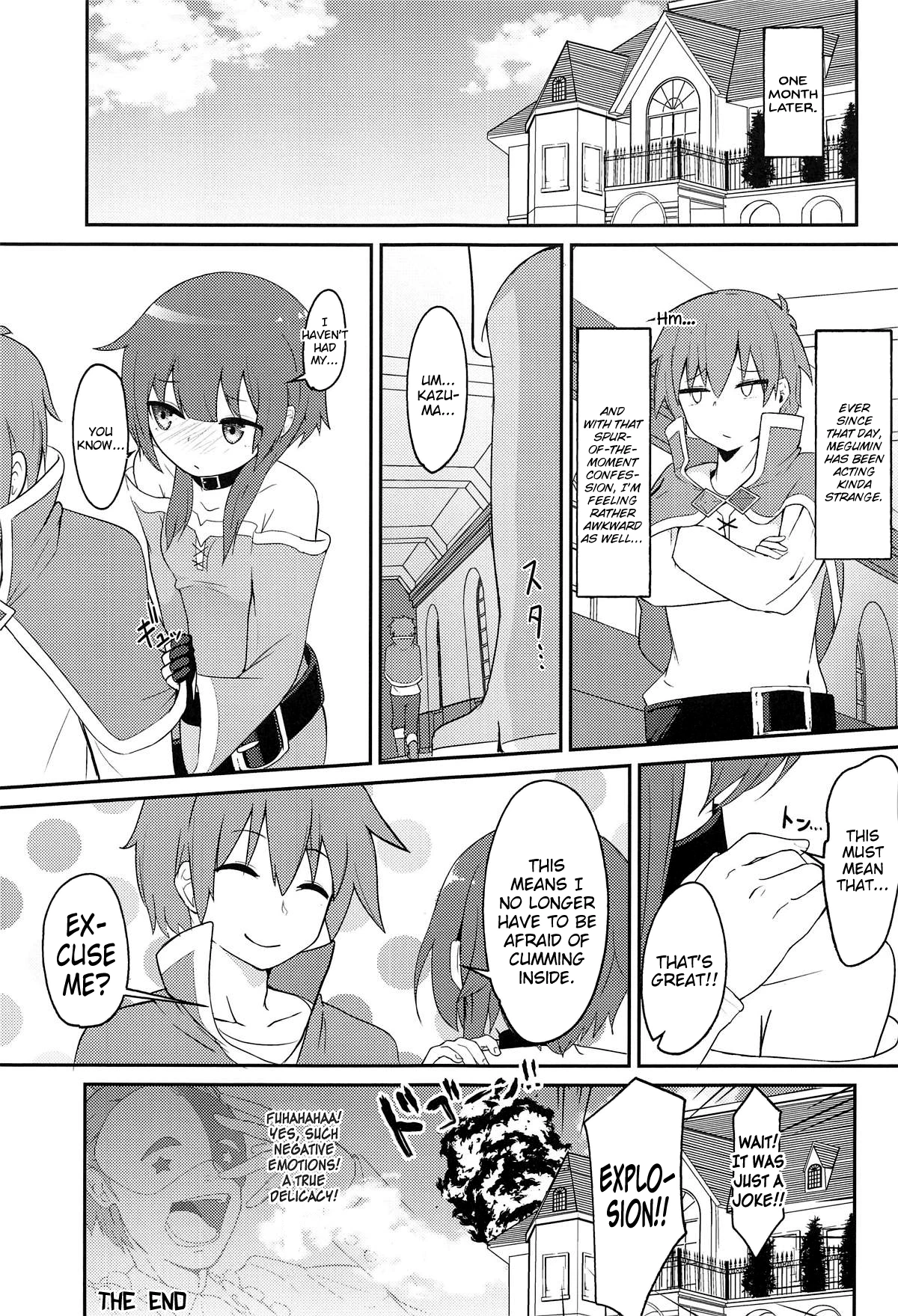 Emergency Quest! Captivate a Lole Megumin! porn comic picture 27