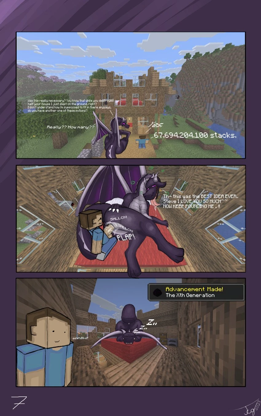 Ender Dragon comic porn comic picture 7