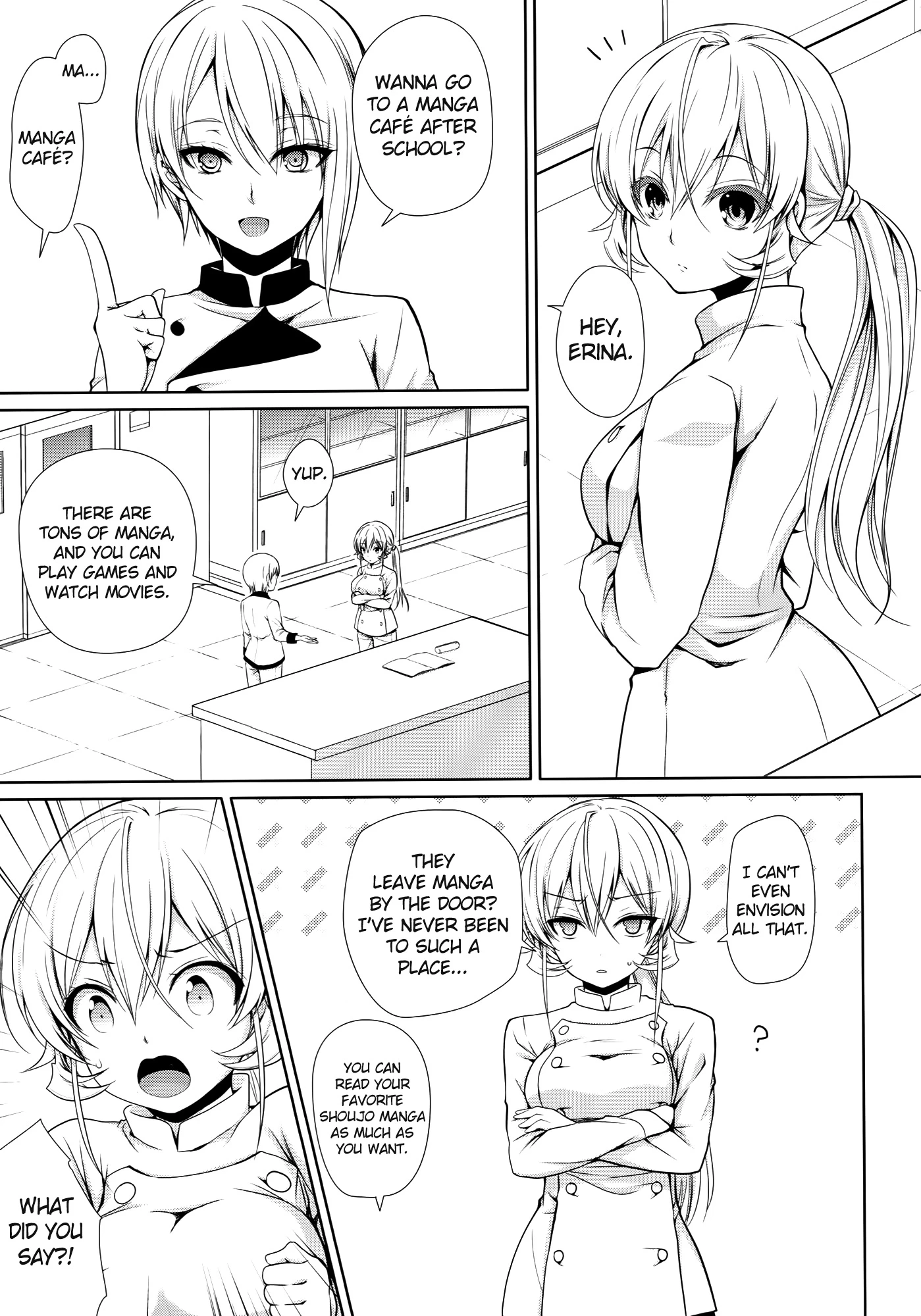 Erina-sama Chikan Densha porn comic picture 2