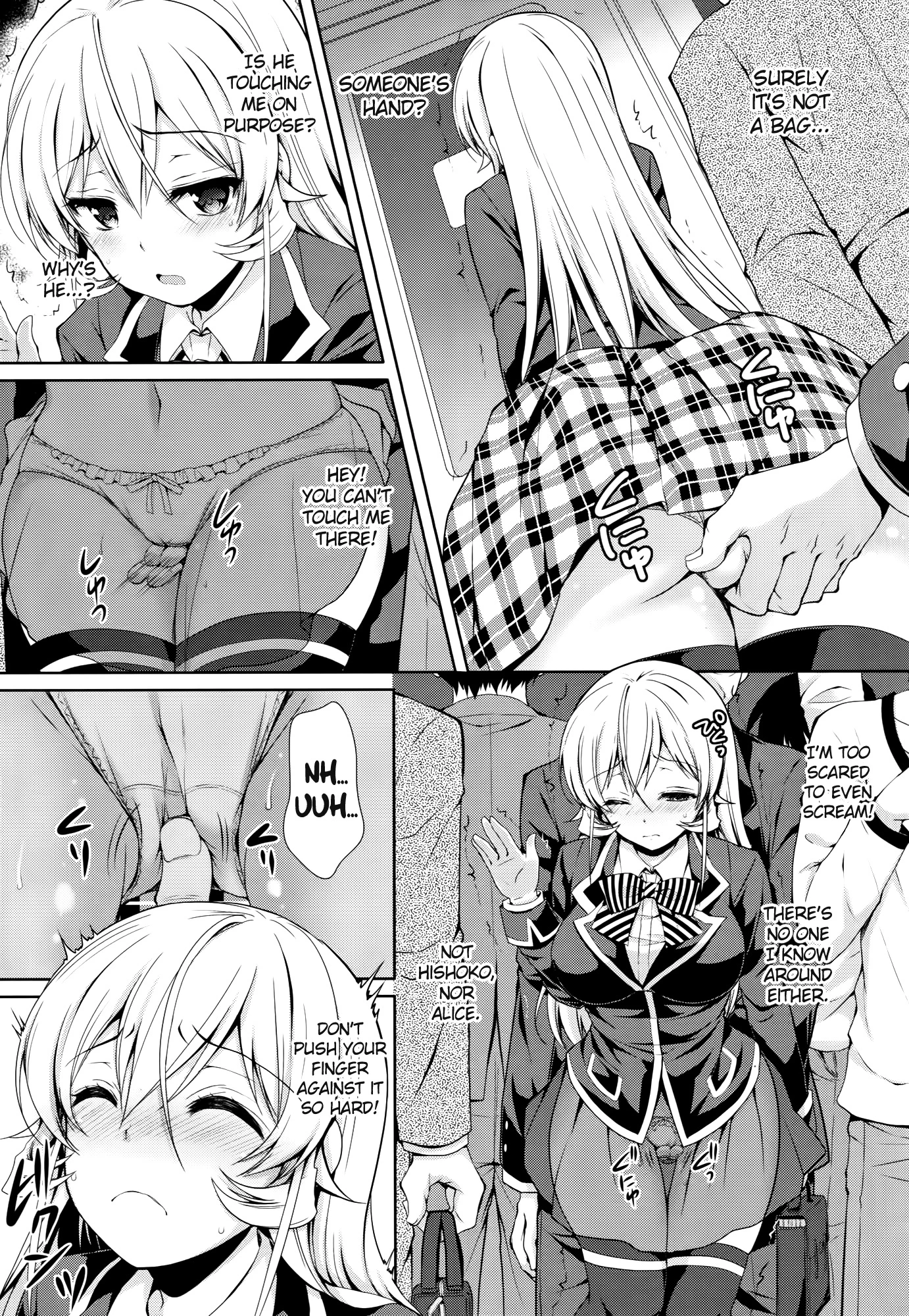 Erina-sama Chikan Densha porn comic picture 6