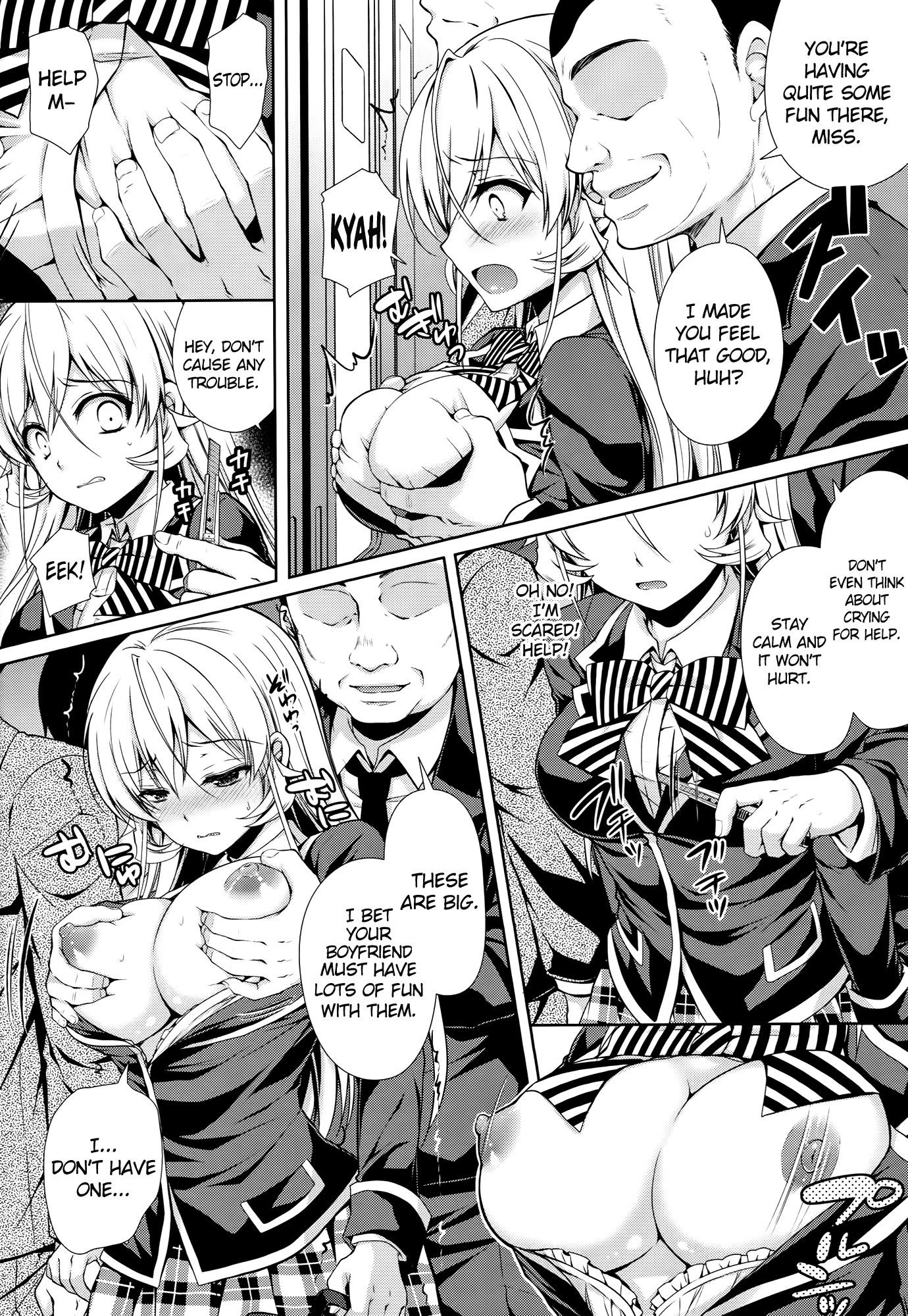 Erina-sama Chikan Densha porn comic picture 9
