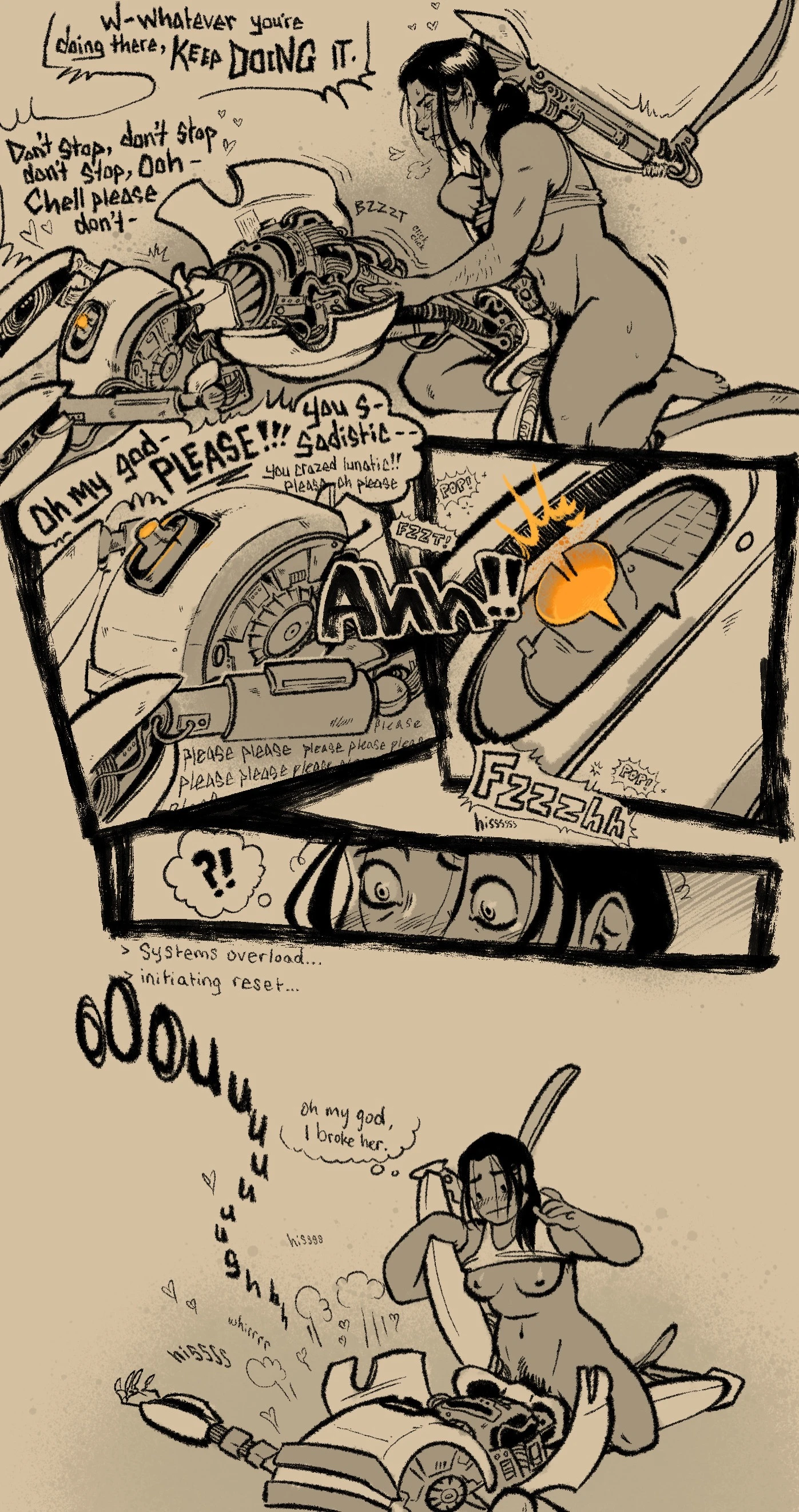 EROTISM OF THE MACHINE porn comic picture 3