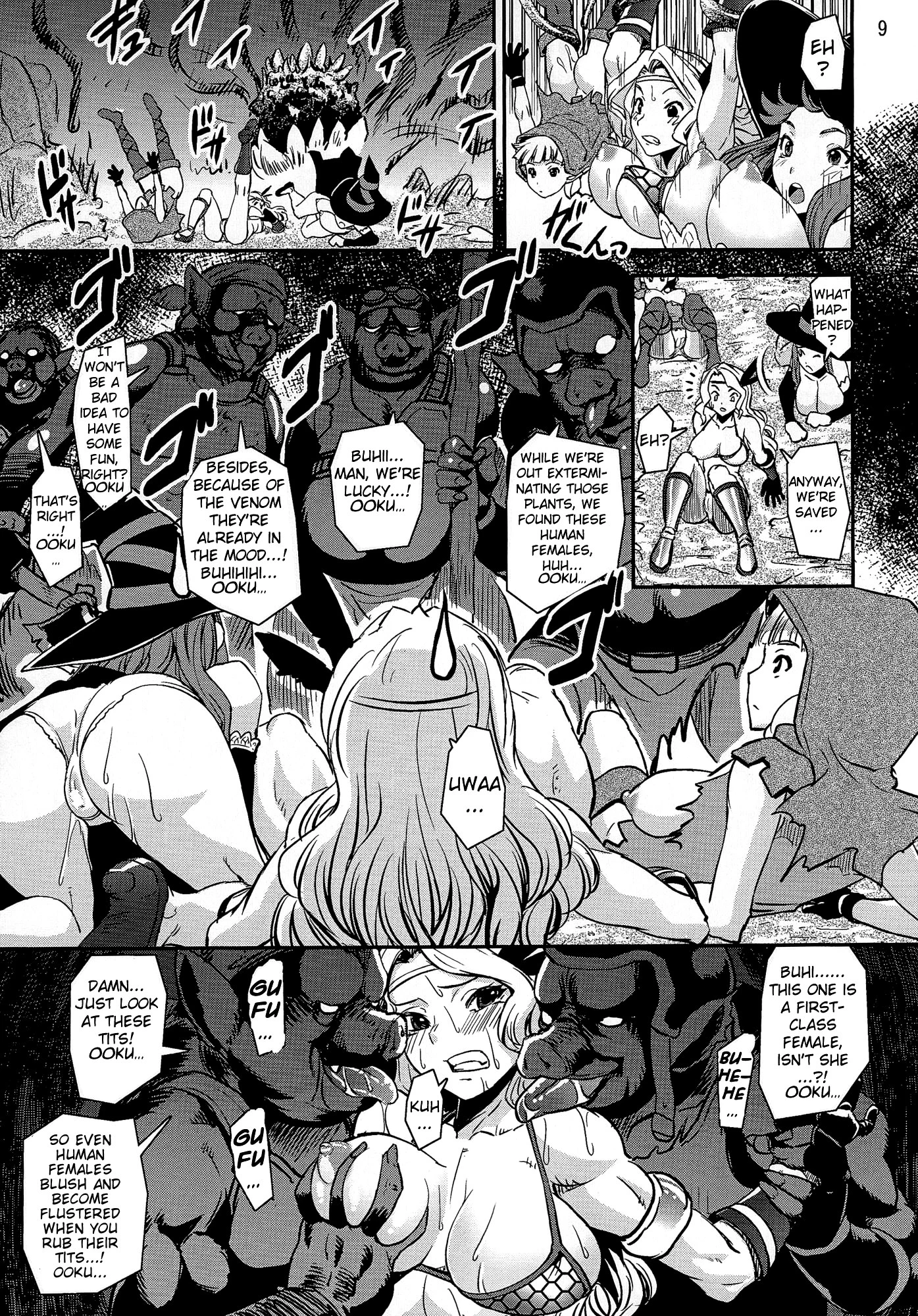 Escalate Dungeon porn comic picture 6