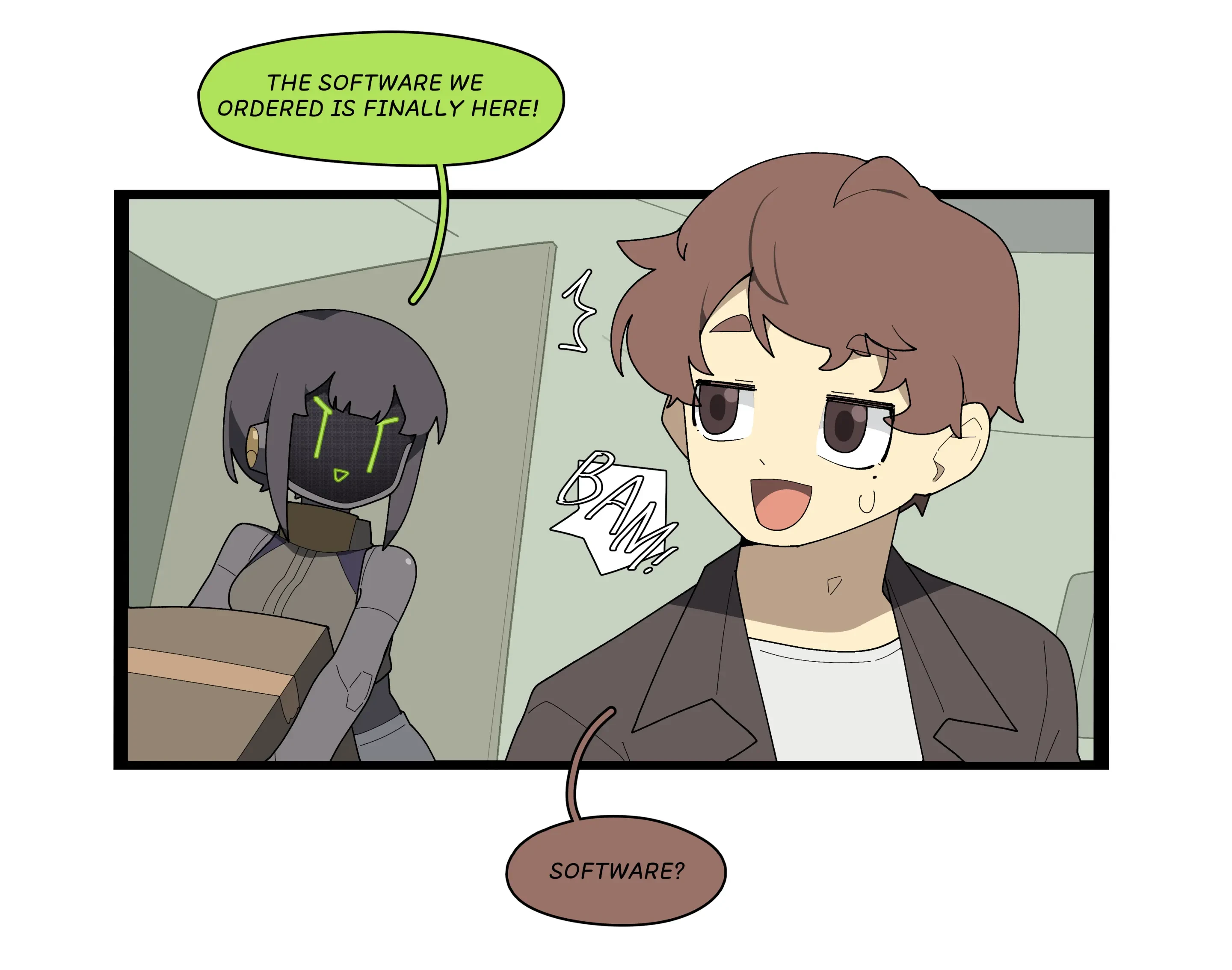 Ev3 - Robot Girl porn comic picture 15