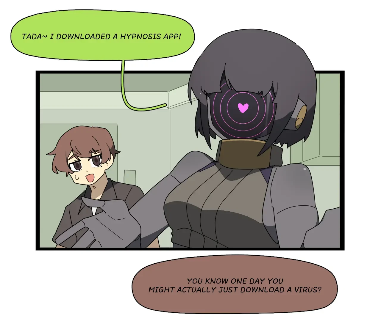 Ev3 - Robot Girl porn comic picture 33