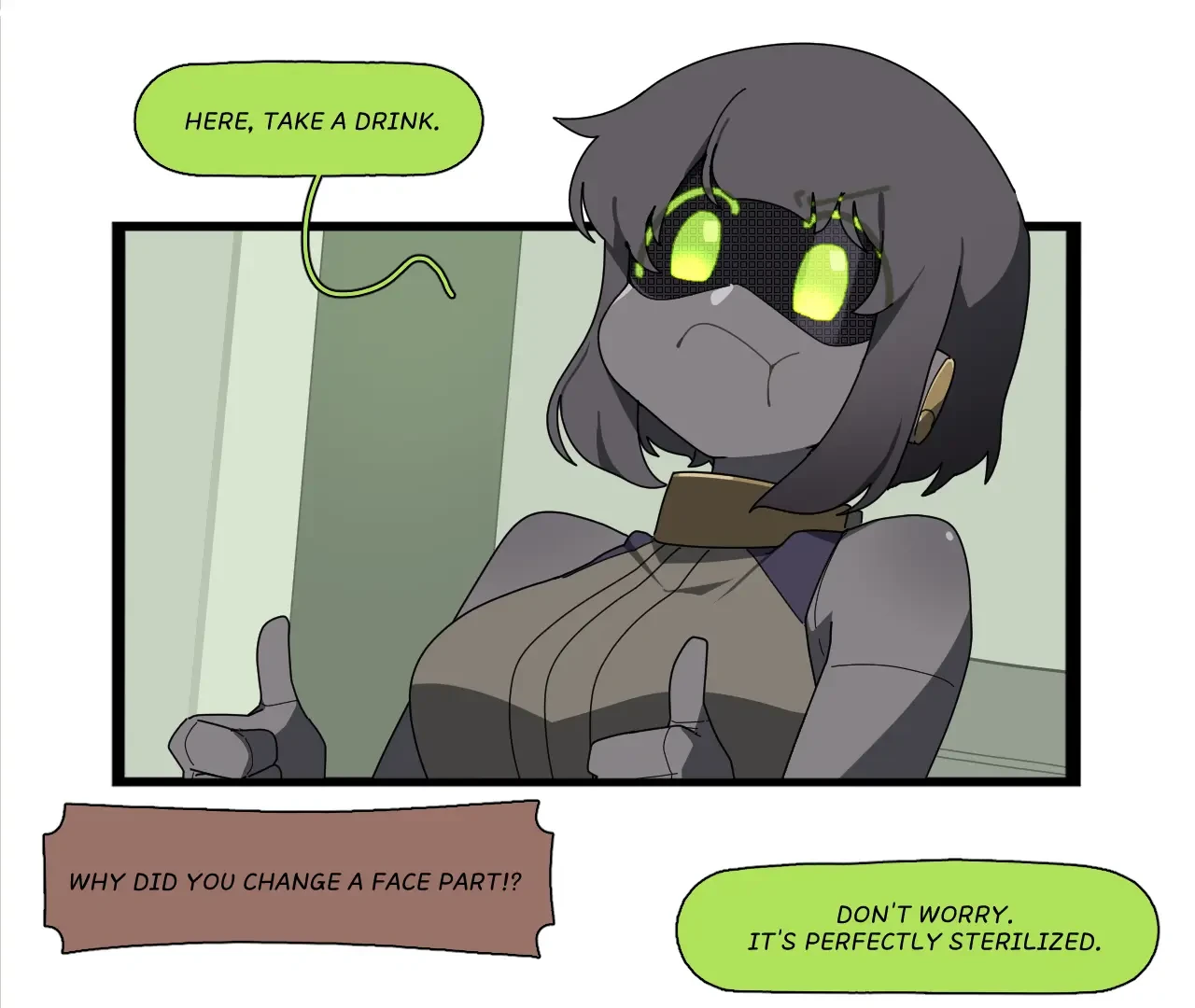 Ev3 - Robot Girl porn comic picture 52