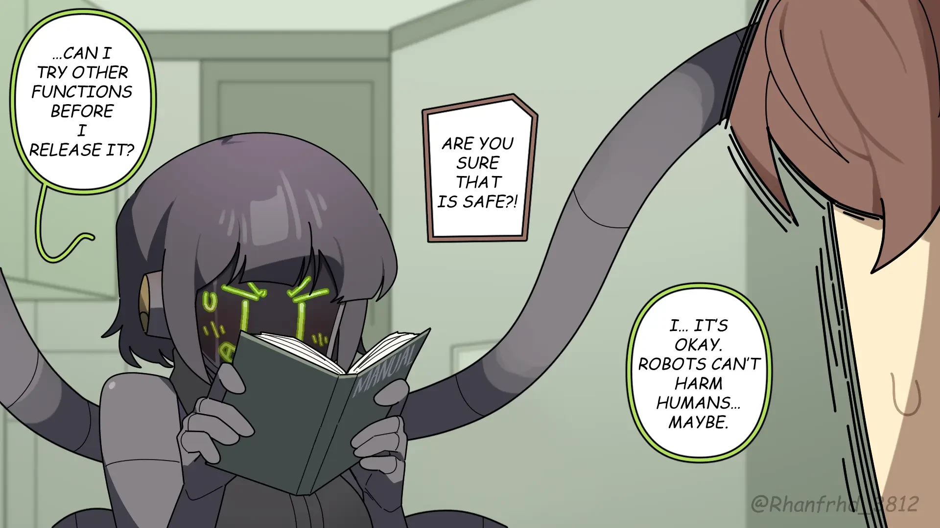 Ev3 - Robot Girl porn comic picture 80