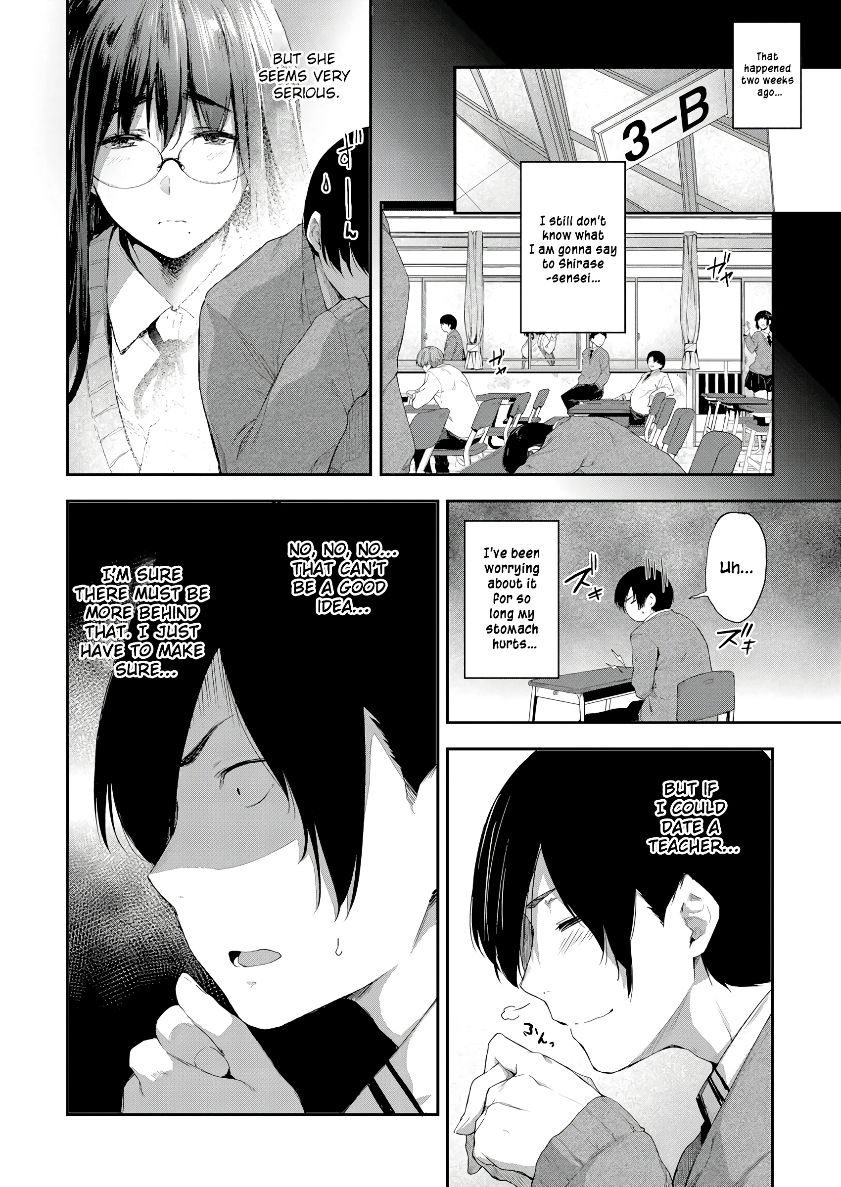 Even a Teacher Wants to Date porn comic picture 2