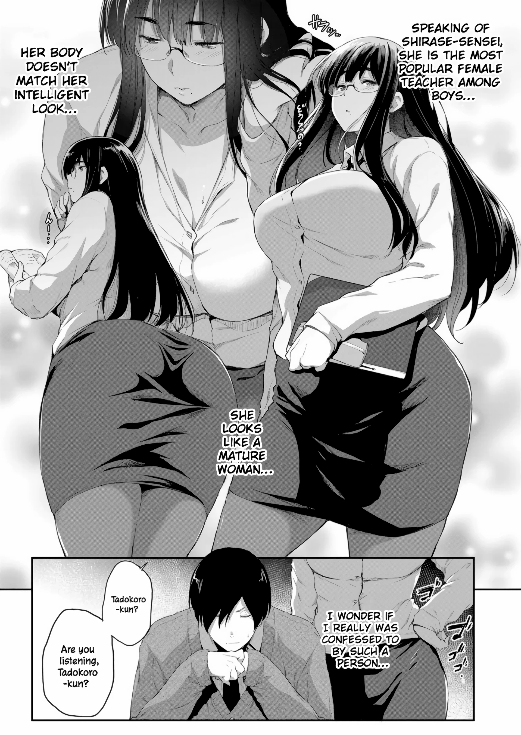 Even a Teacher Wants to Date porn comic picture 3
