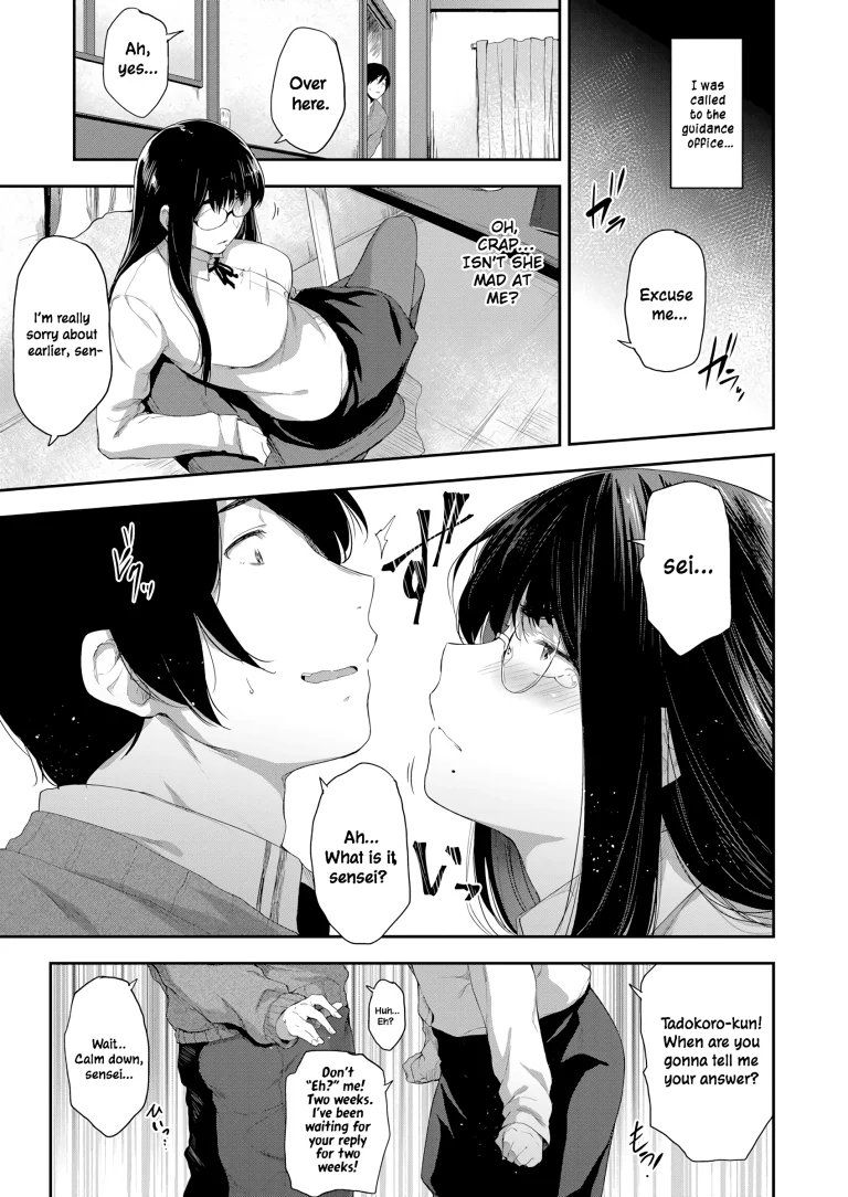 Even a Teacher Wants to Date porn comic picture 5