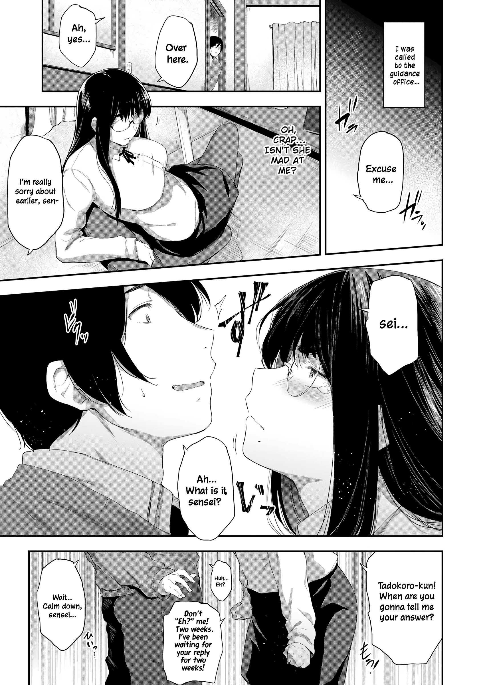 Even a Teacher Wants to Date porn comic picture 5