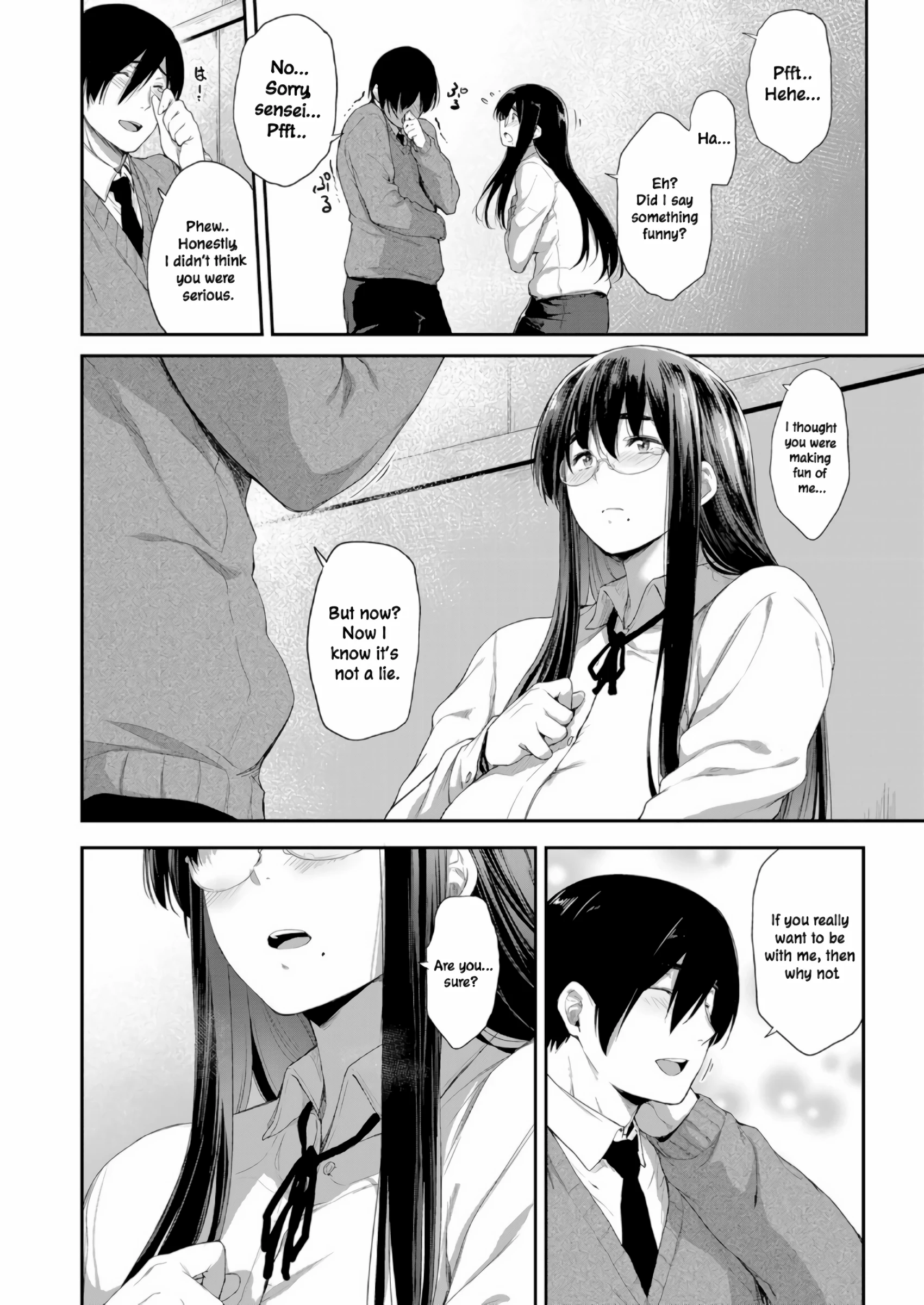 Even a Teacher Wants to Date porn comic picture 8
