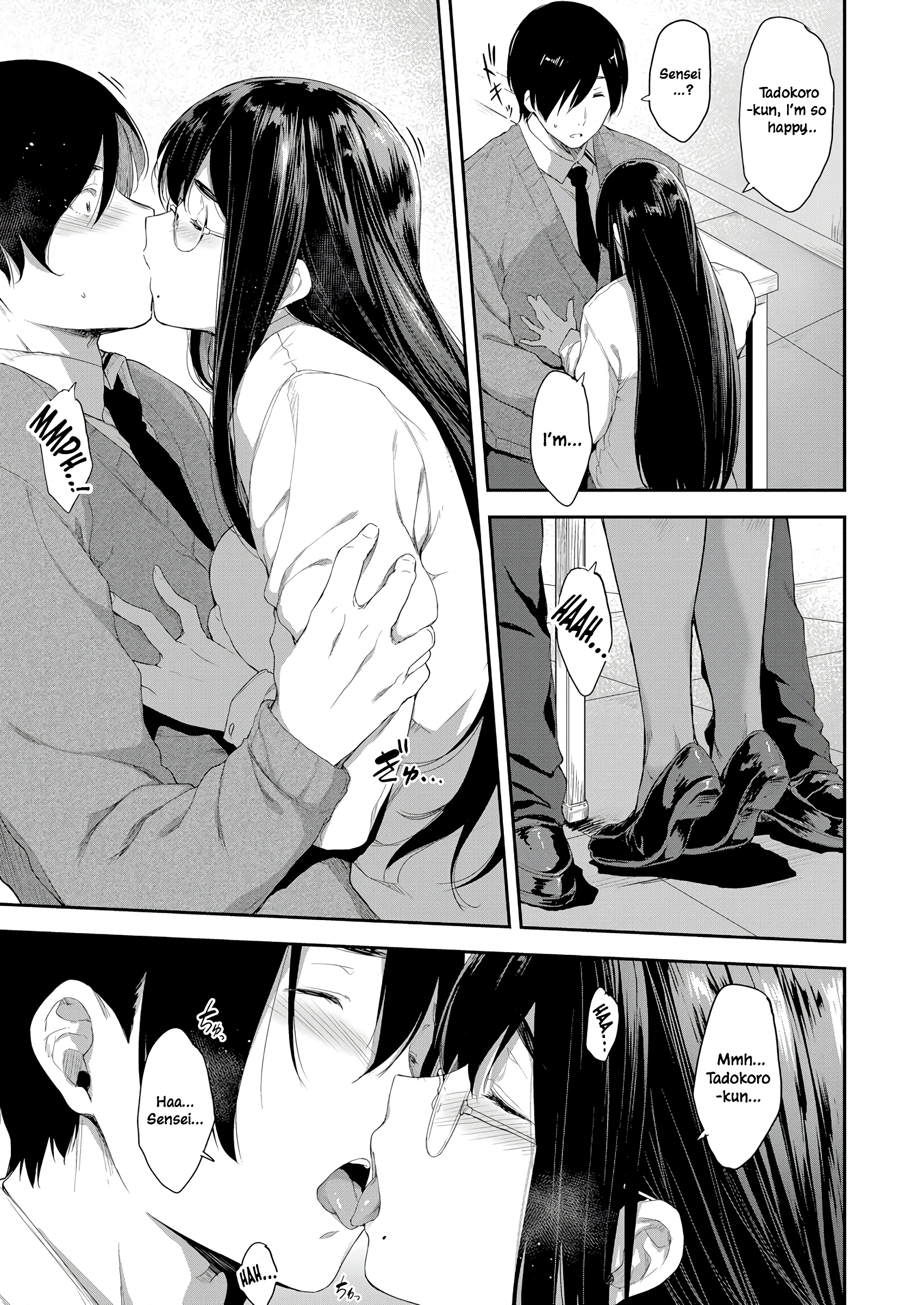 Even a Teacher Wants to Date porn comic picture 9