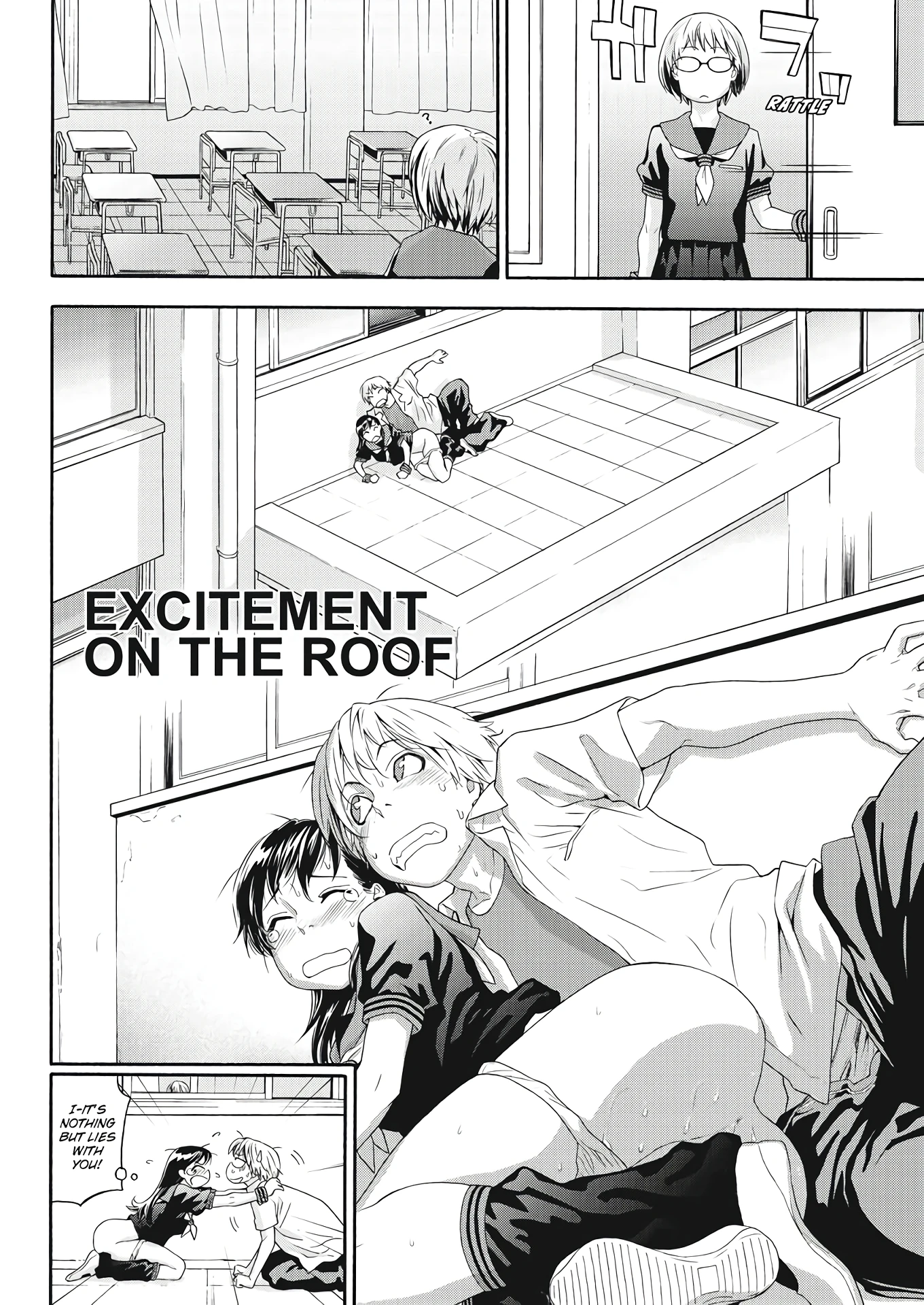 Excitement On The Roof porn comic picture 2