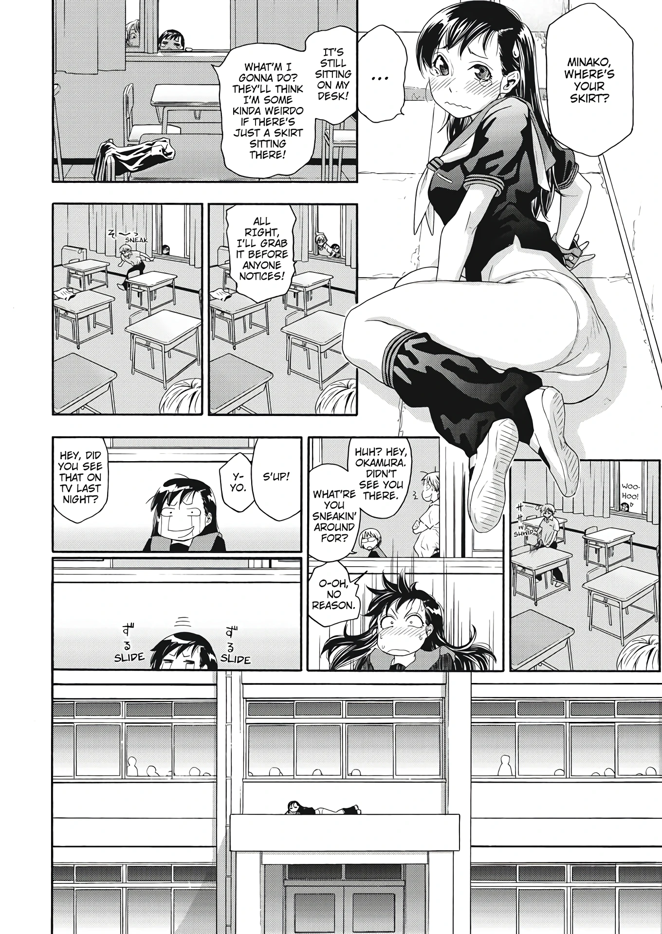 Excitement On The Roof porn comic picture 4