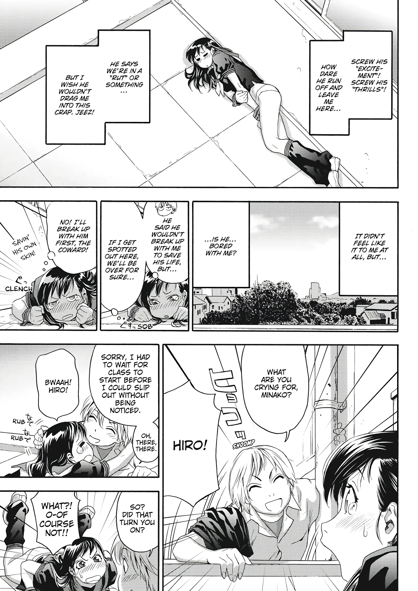 Excitement On The Roof porn comic picture 5