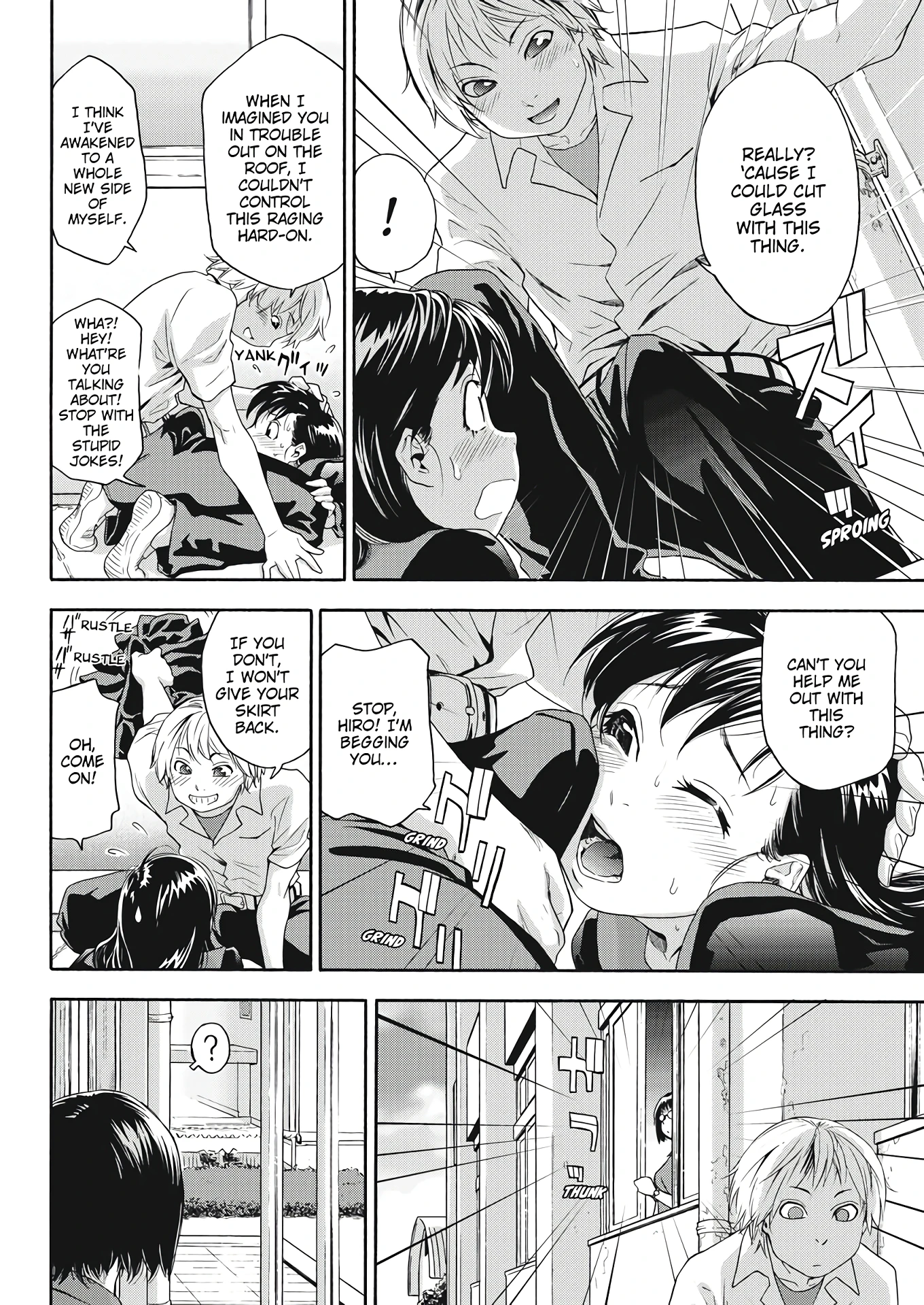 Excitement On The Roof porn comic picture 6