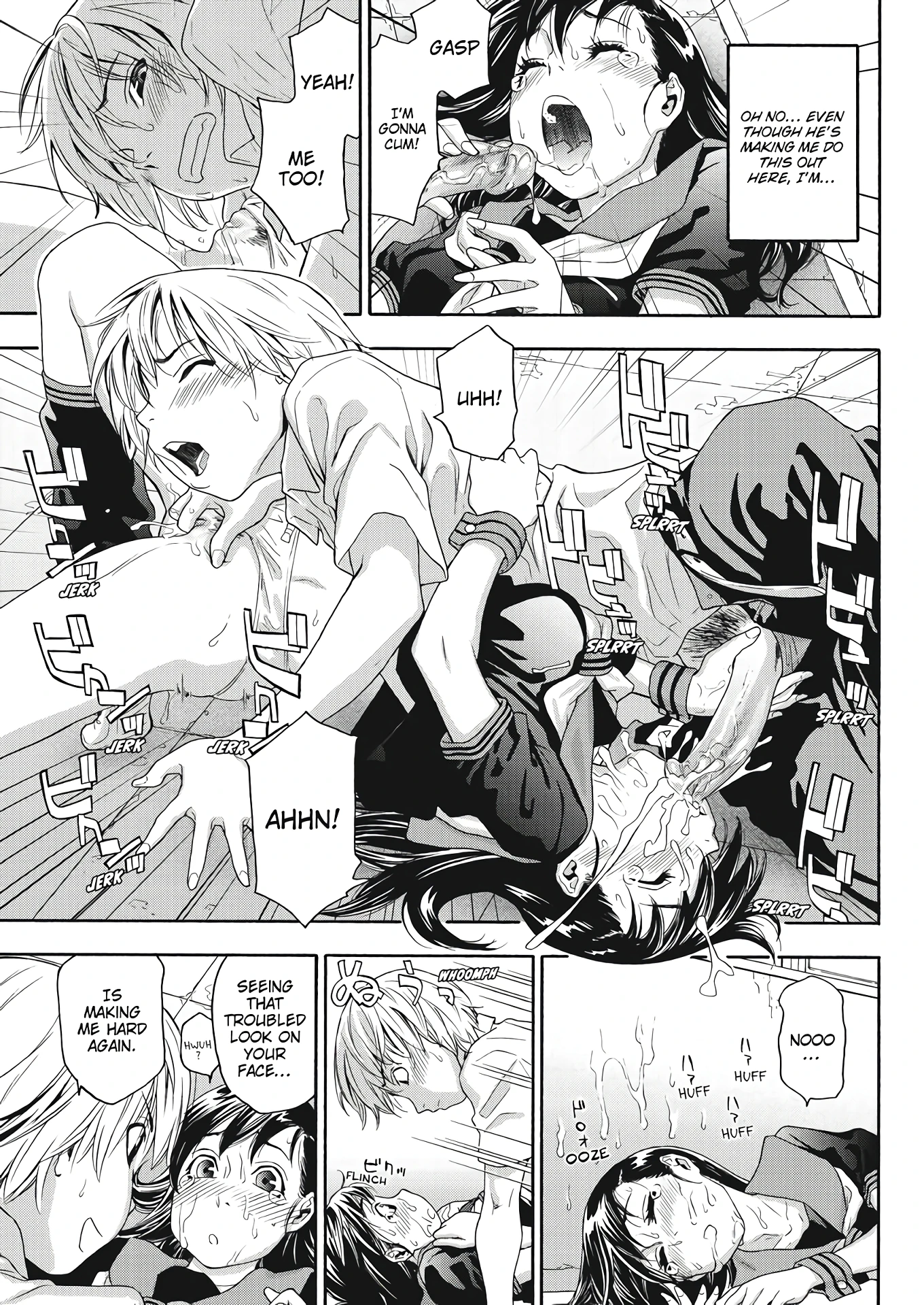 Excitement On The Roof porn comic picture 9