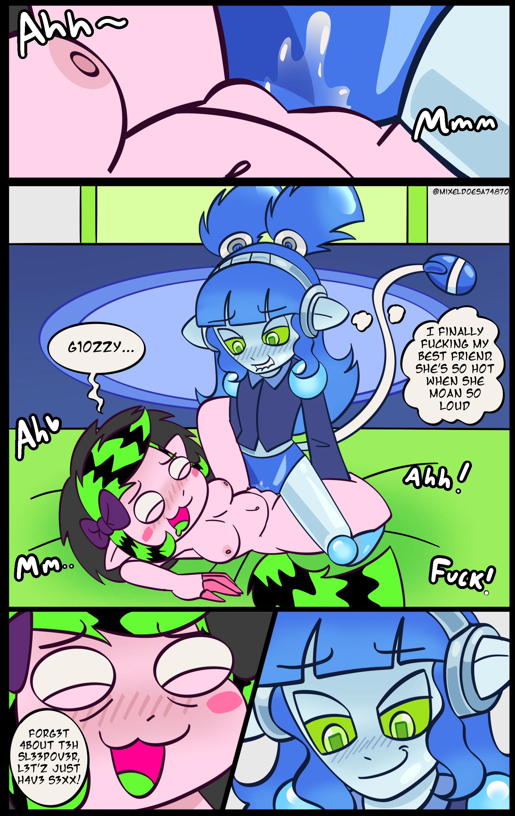 Experience over Sleepover porn comic picture 2
