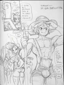 Experiment – My Hero Agricultural porn comic picture 1