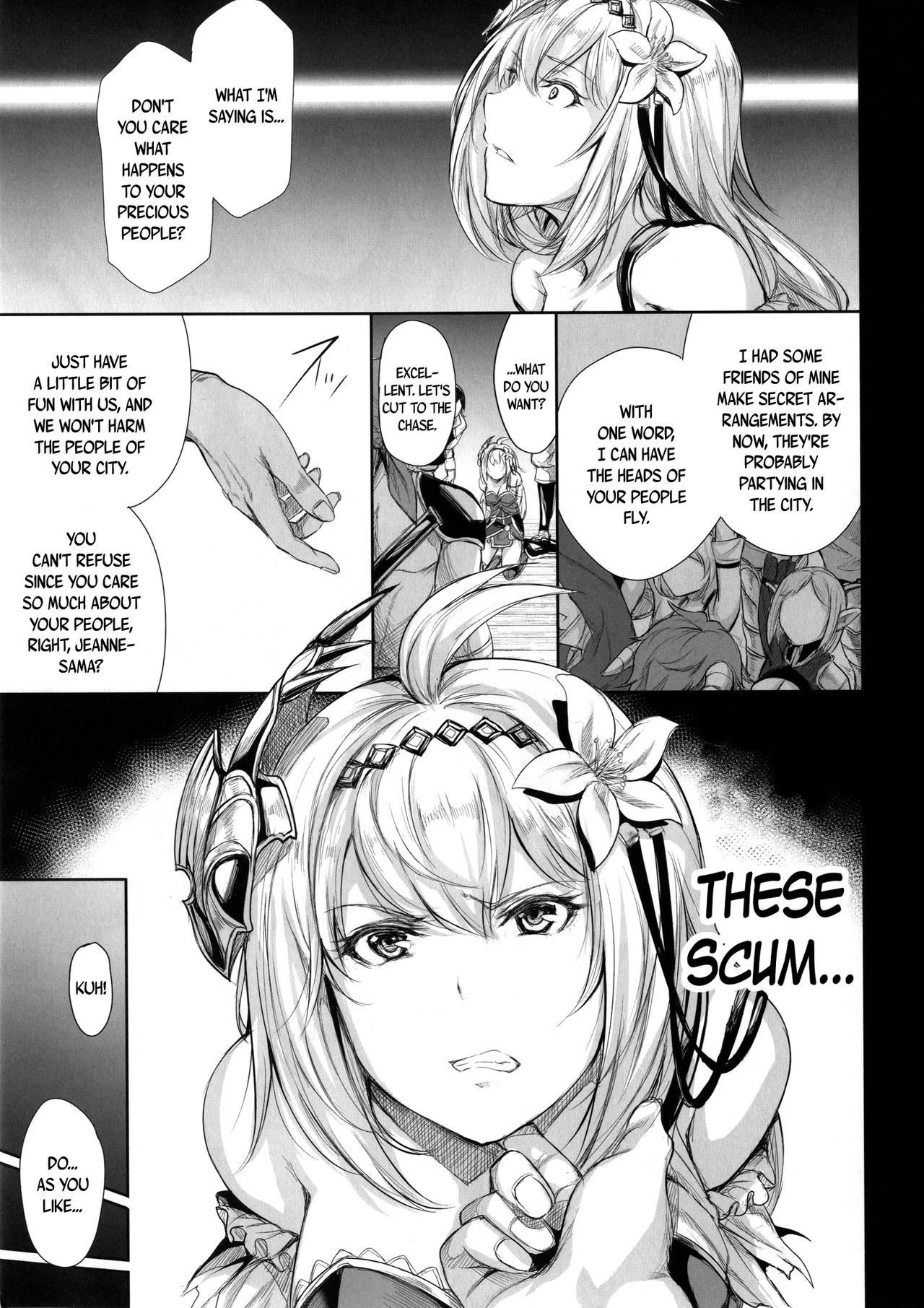 Fall of the Holy Maiden porn comic picture 4