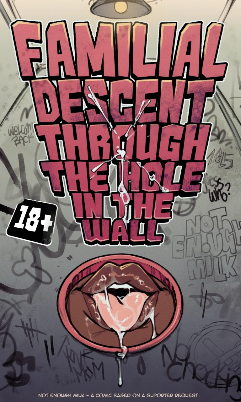 Familial Descent Trough The Hole In The Wall porn comic picture 1