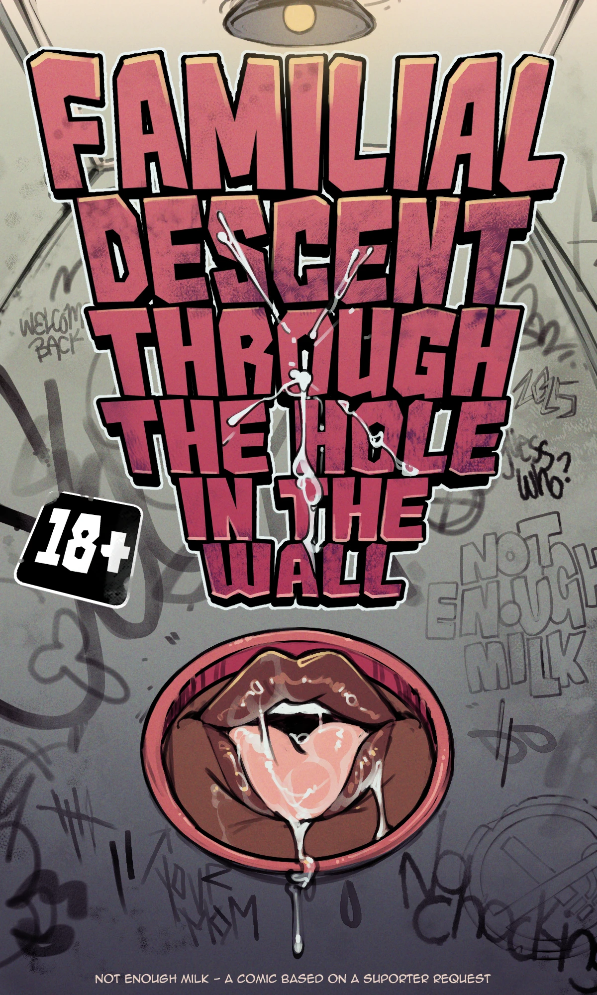 Familial Descent Trough The Hole In The Wall porn comic picture 1