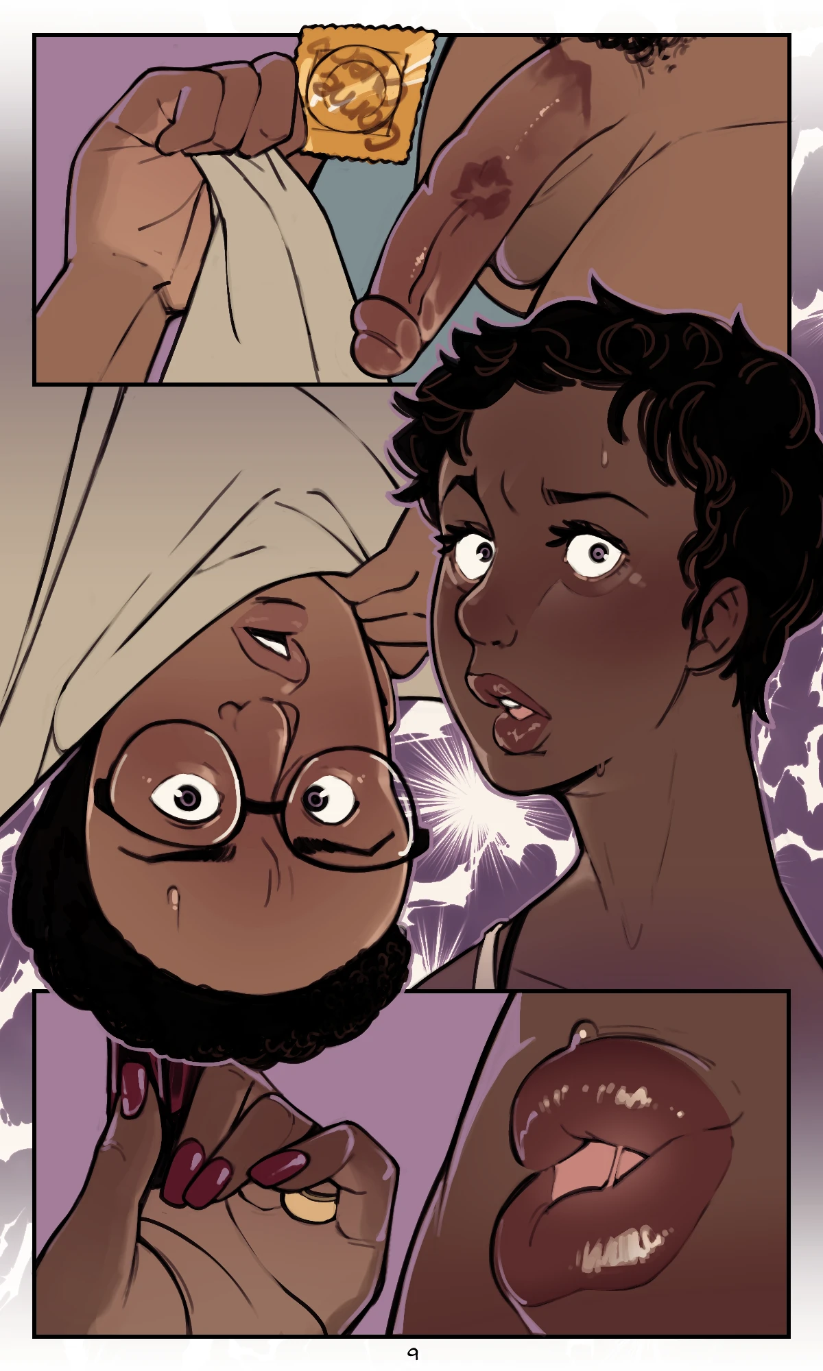 Familial Descent Trough The Hole In The Wall porn comic picture 10