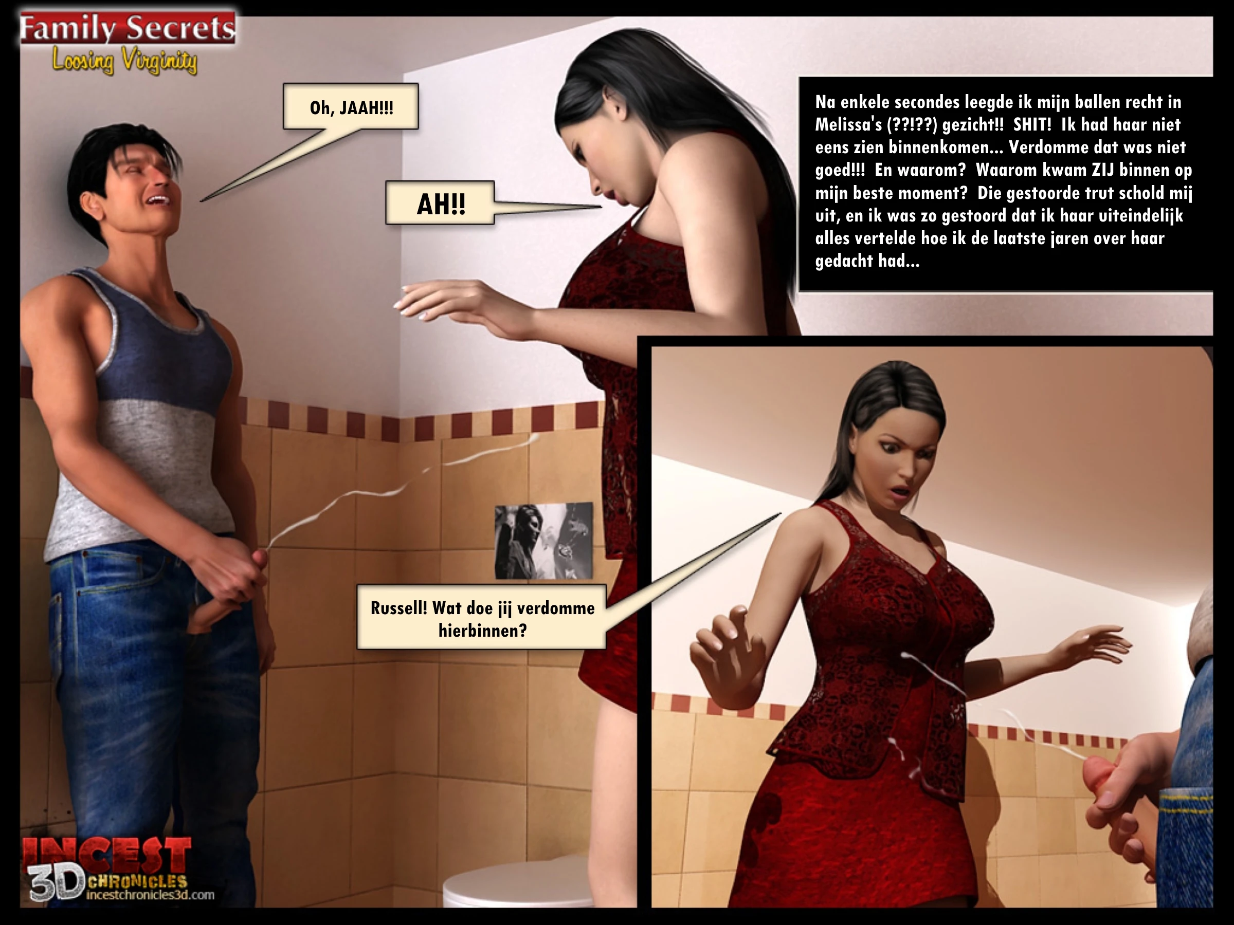 Family Secrets-Loosing Virginity [NL] porn comic picture 34