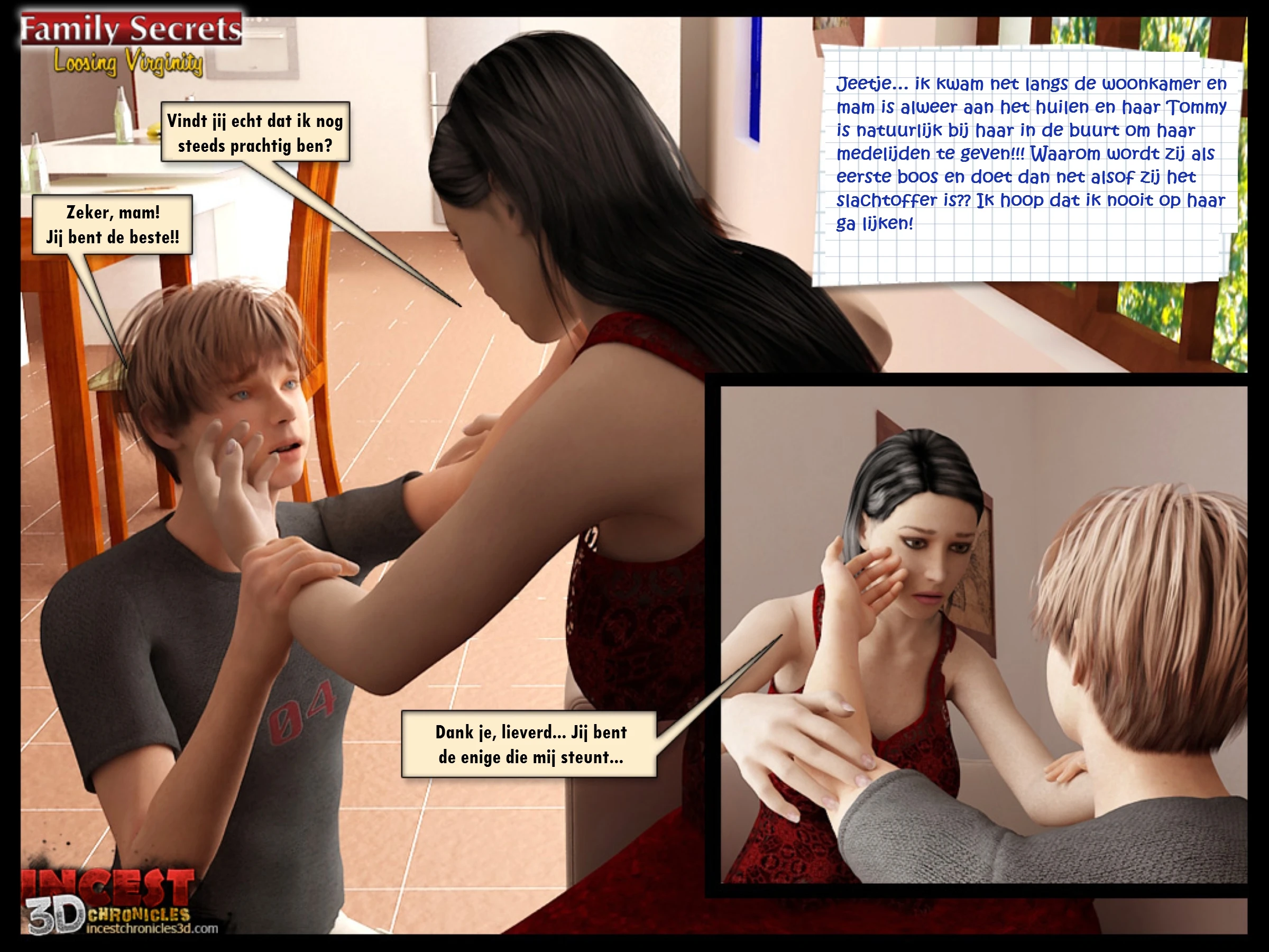 Family Secrets-Loosing Virginity [NL] porn comic picture 38