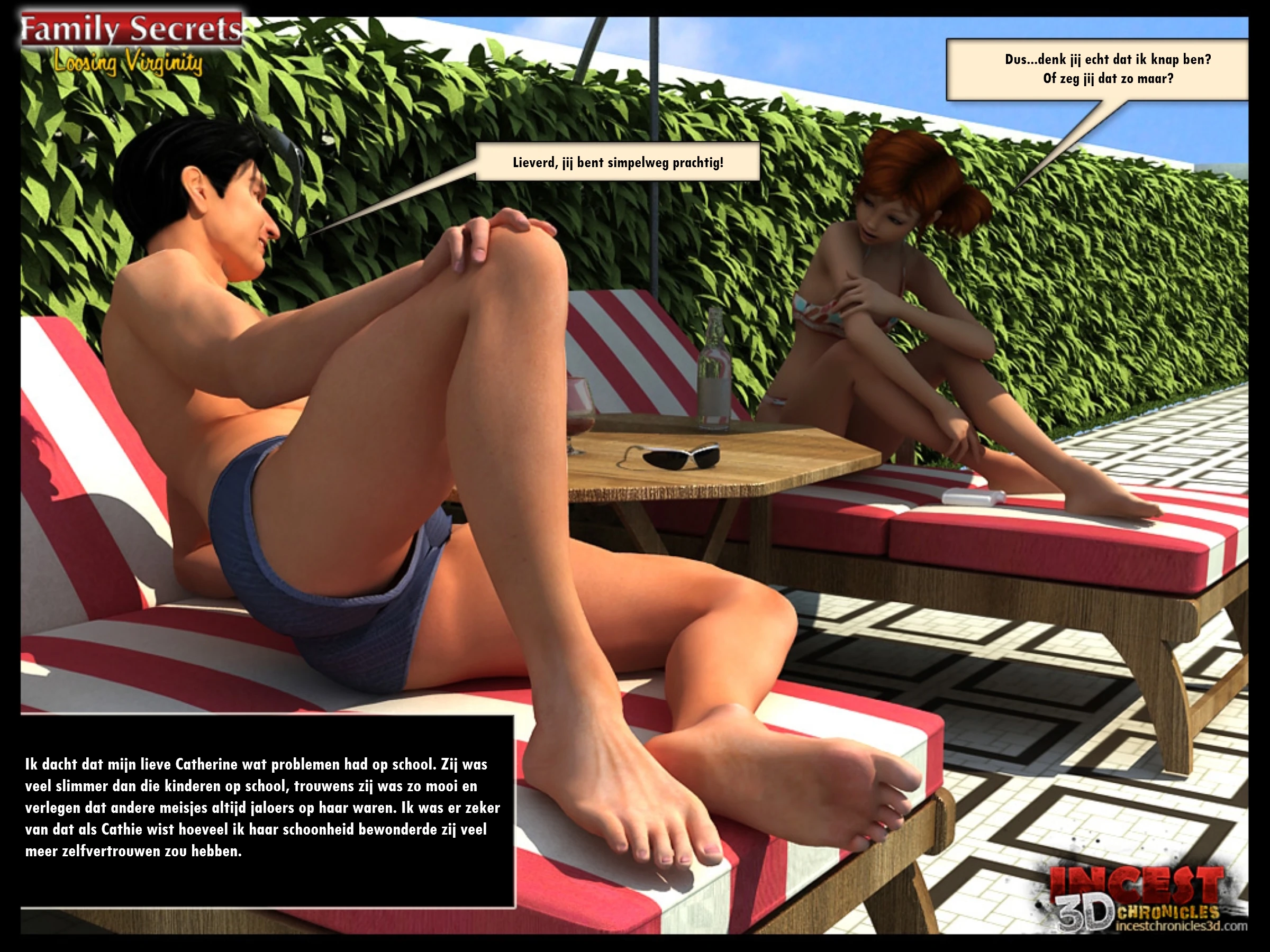 Family Secrets-Loosing Virginity [NL] porn comic picture 8